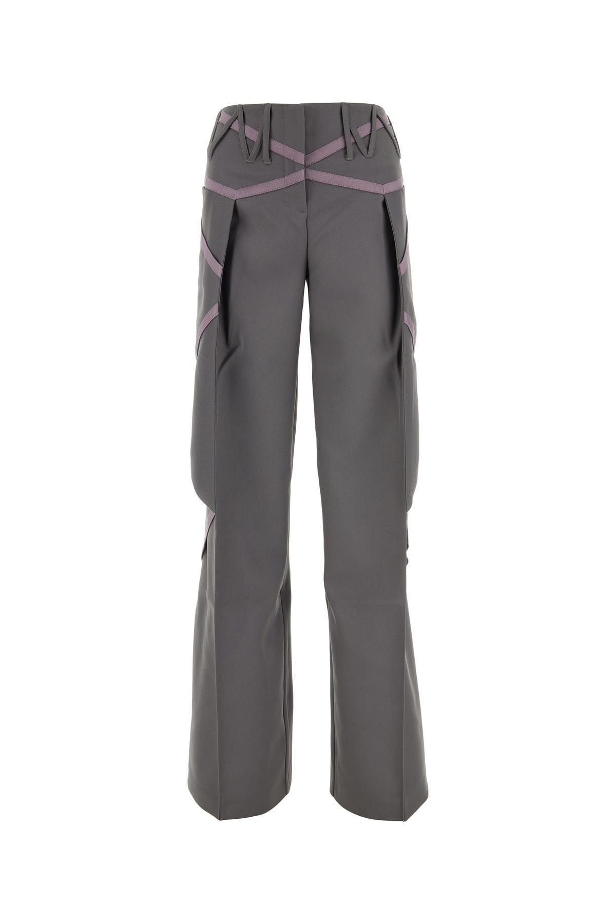 Grey polyester pant