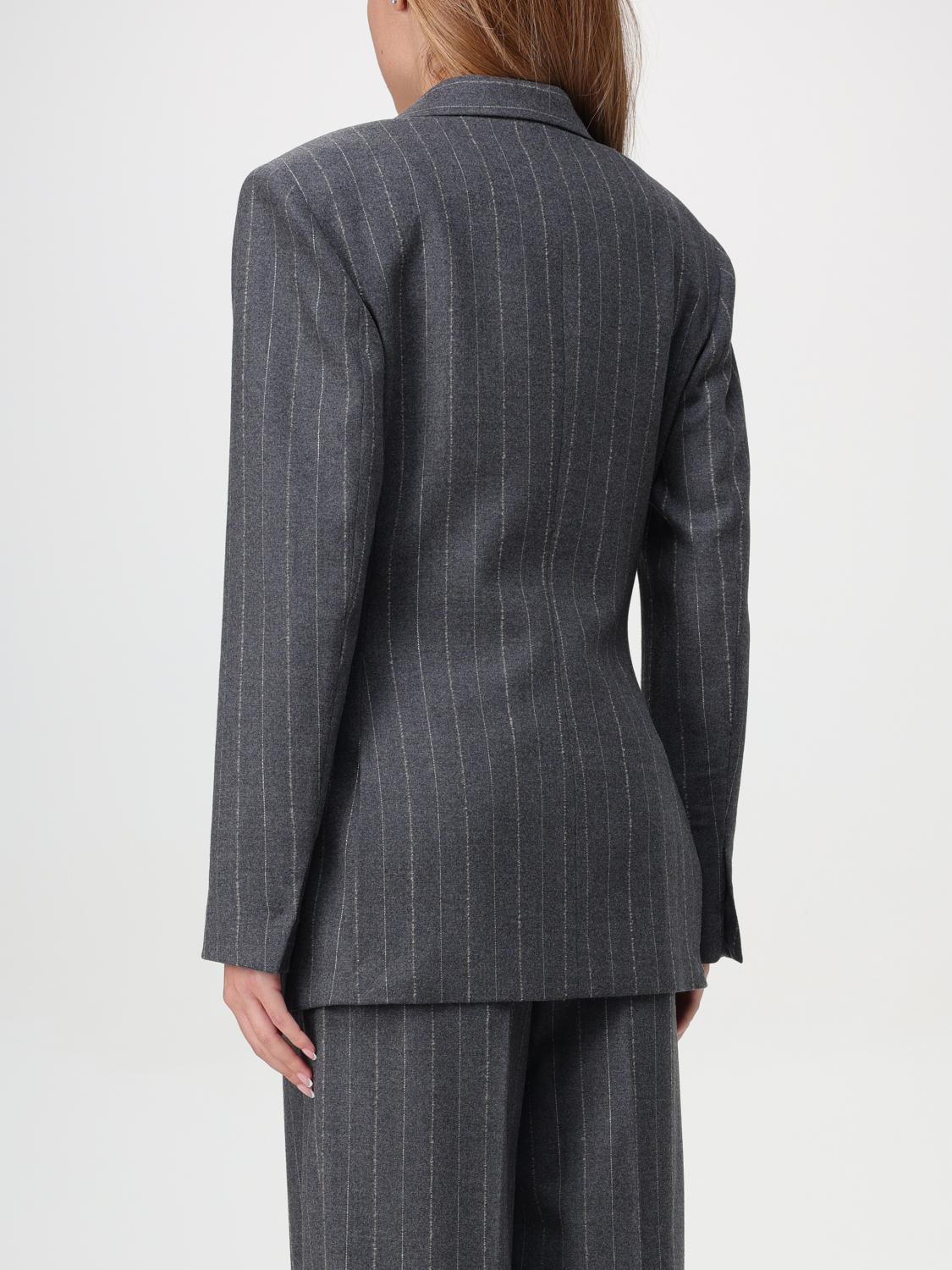 Genny pinstripe virgin wool blazer