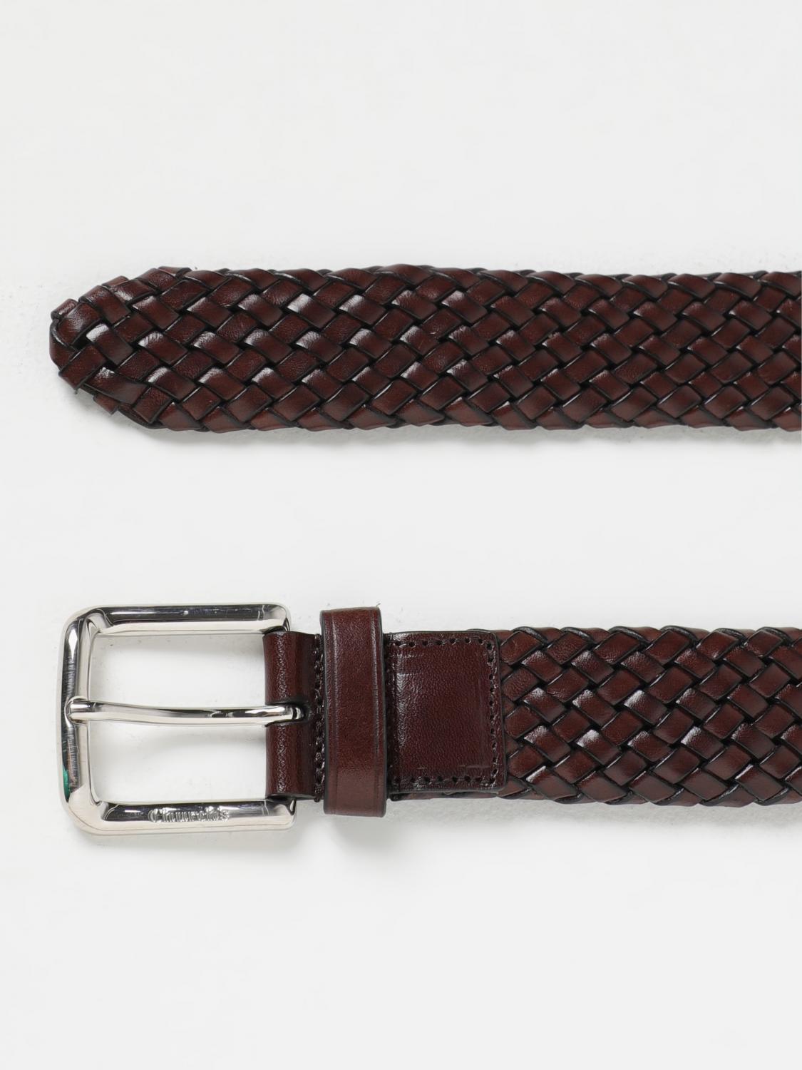 Church's belt in woven leather