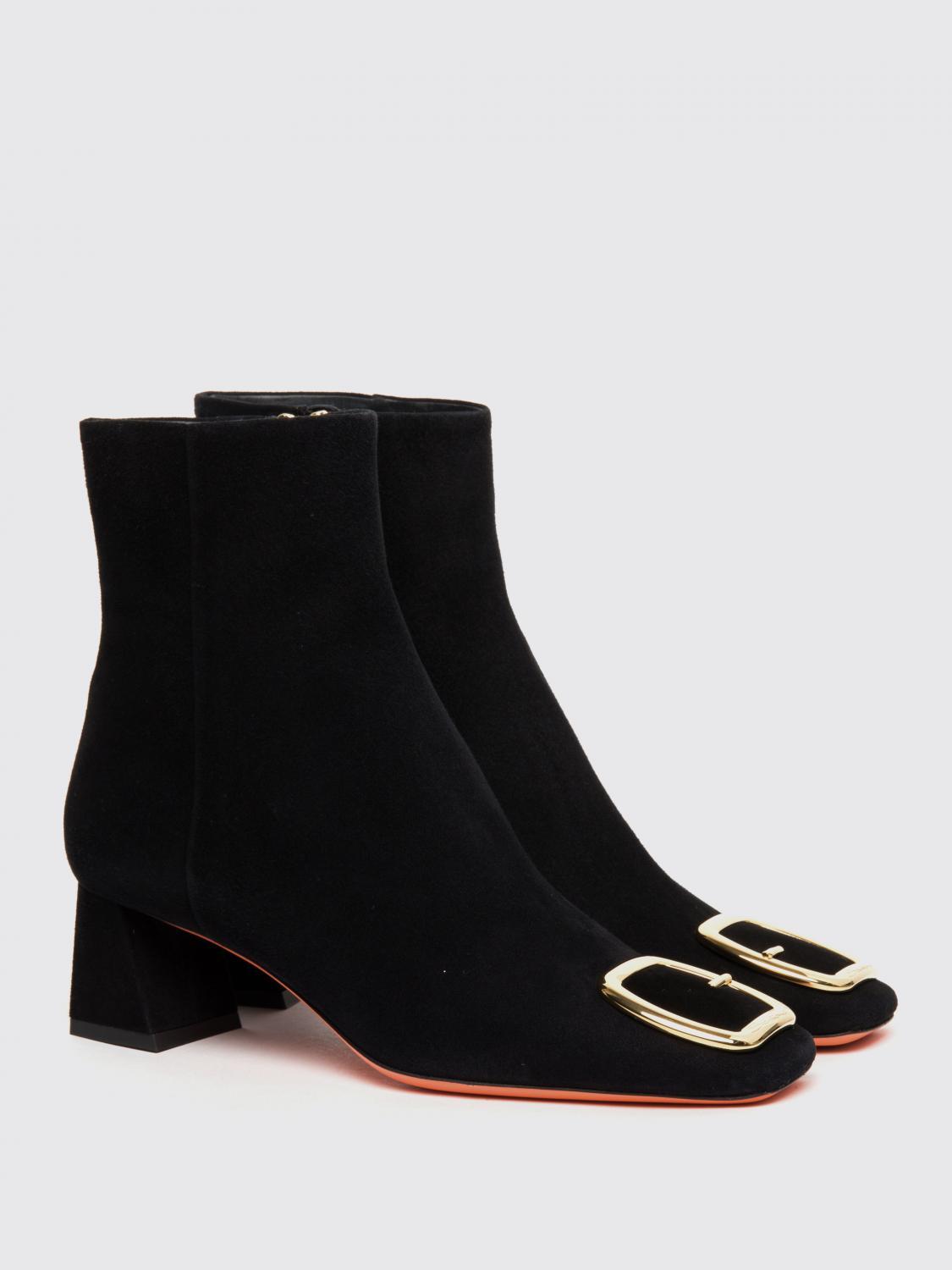 Flat ankle boots woman Santoni