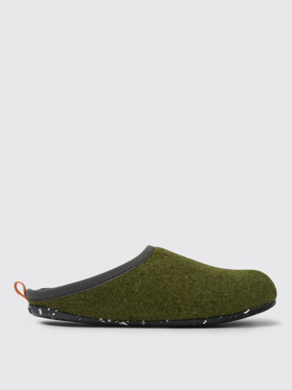 Twins Camper mules in multicolor wool