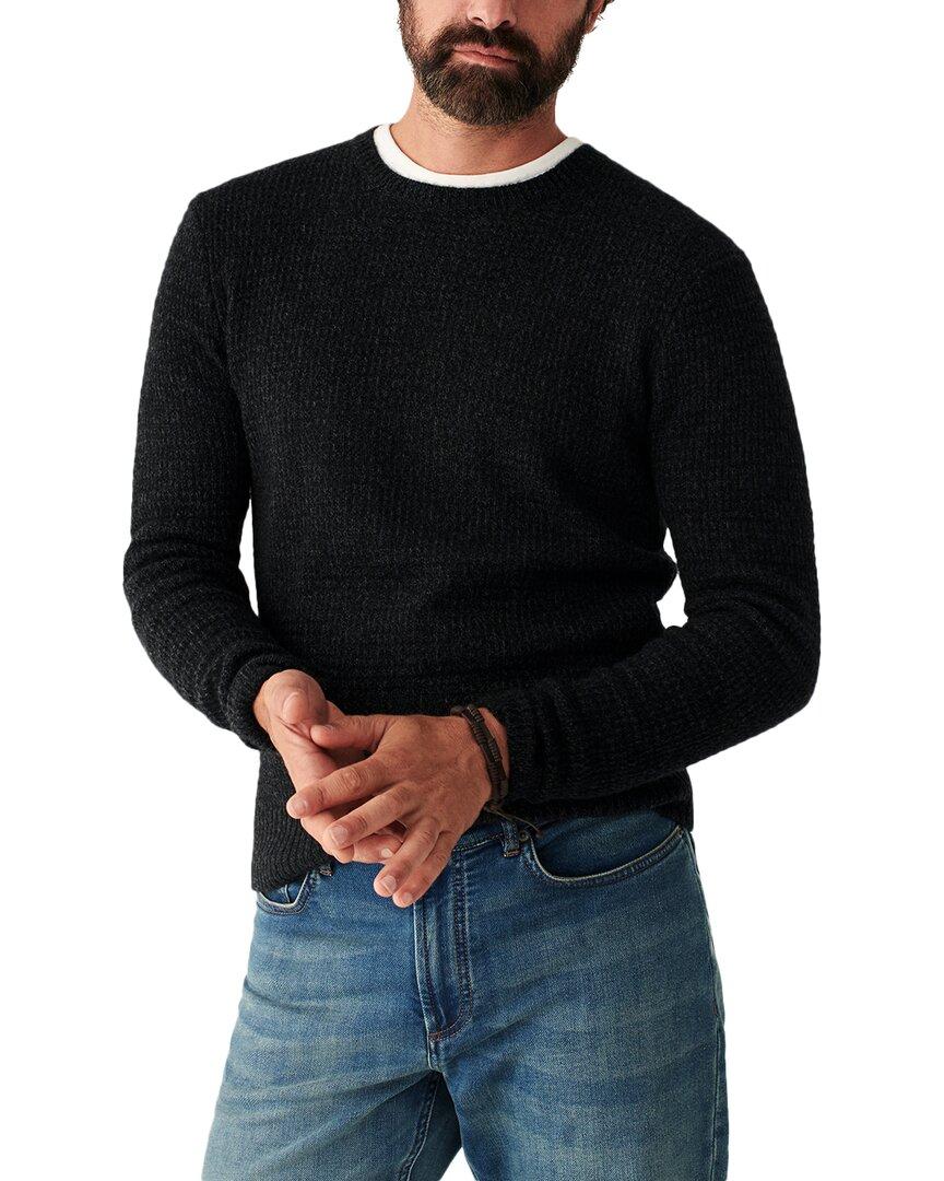 Faherty Cashmere & Wool-Blend Crewneck Sweater