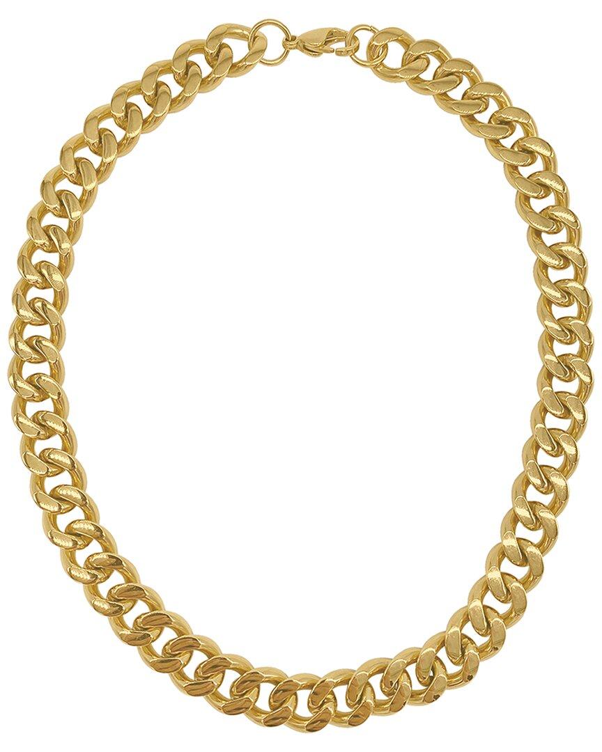 Adornia 14K Plated Chain Necklace