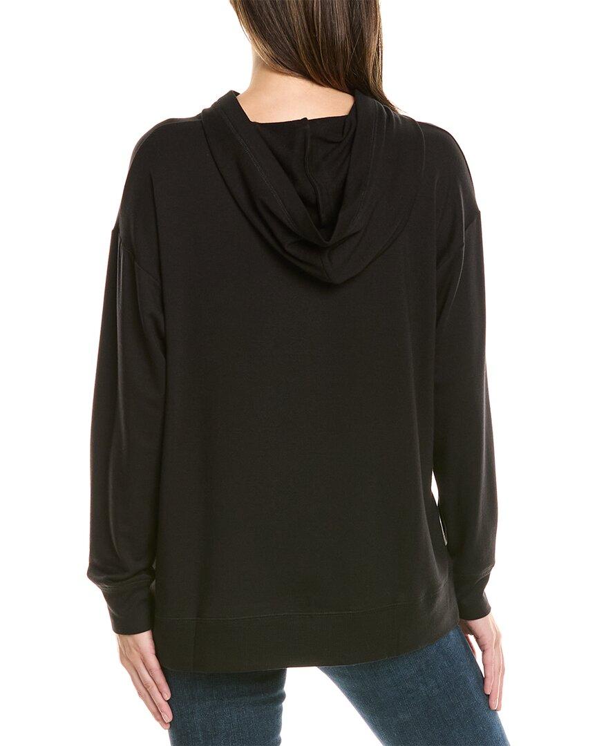 EILEEN FISHER Hooded Boxy Long Top