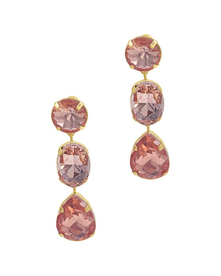 ADORNIA 14K Plated Sherbert Drop Earrings