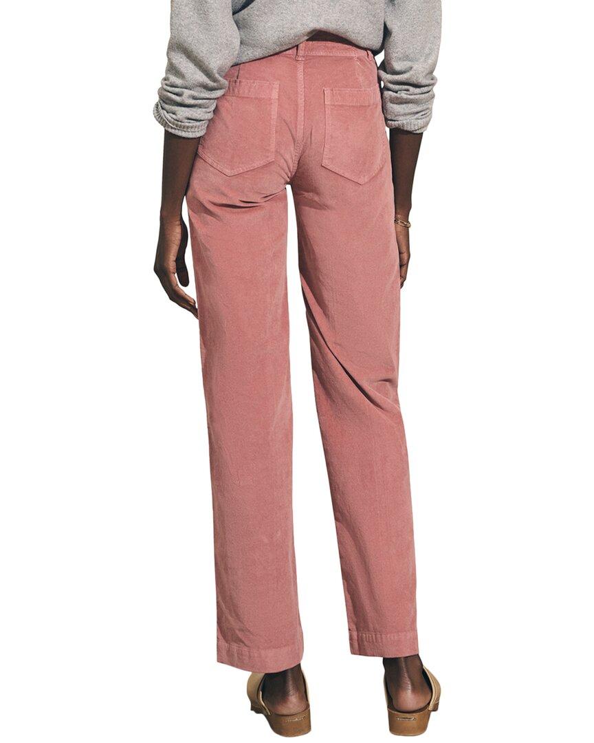 Faherty Stretch Cord Wide Leg Pant