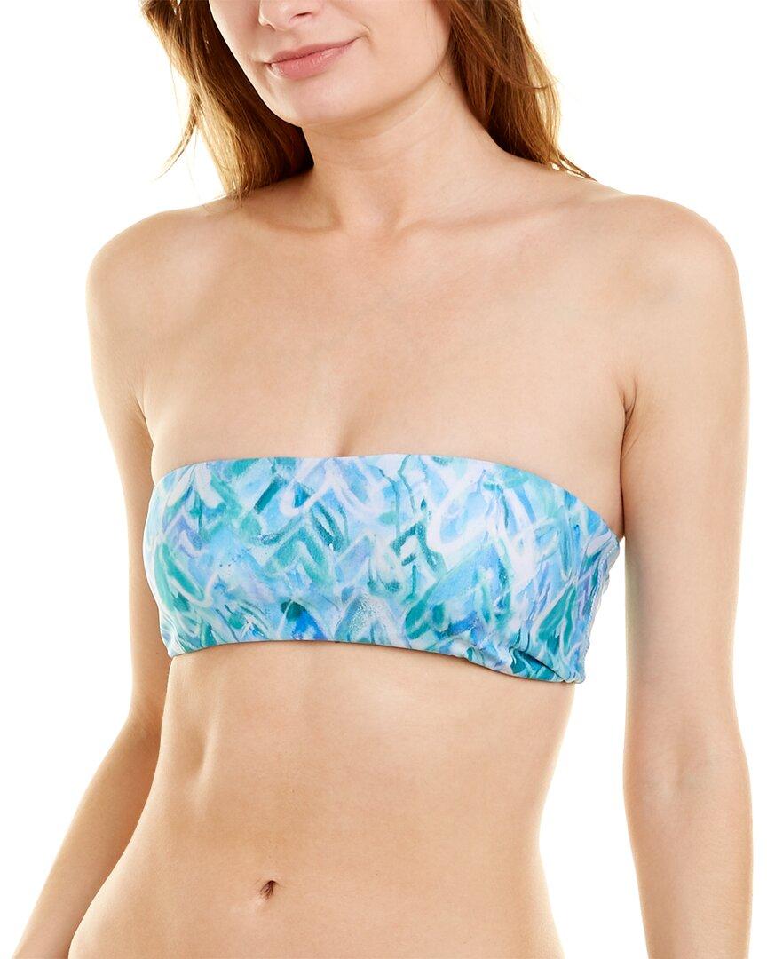 Splendid Reversible Bandeau Bikini Top