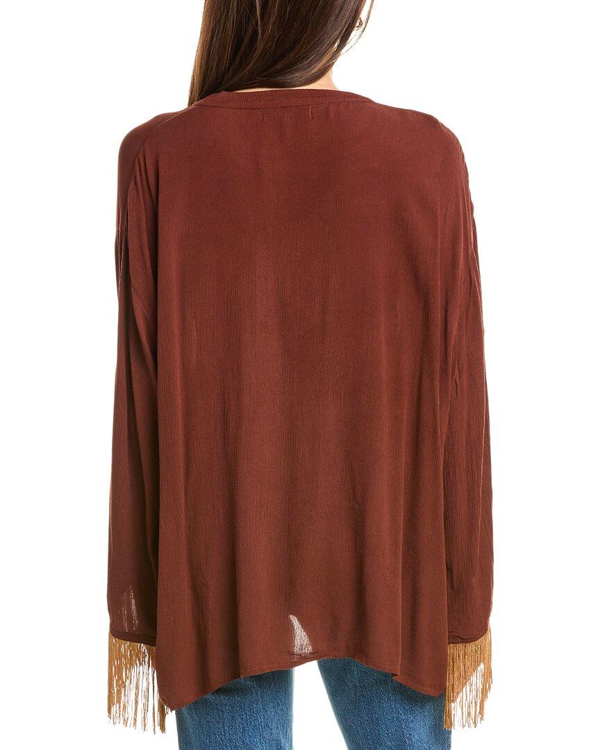 WeWoreWhat Fringe Shirt