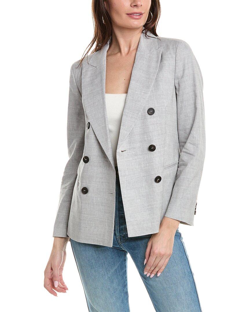 Peserico Linen & Wool-Blend Blazer