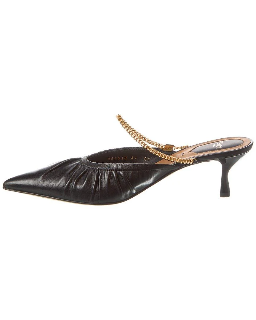 FENDI Colibri Lite Leather Pump