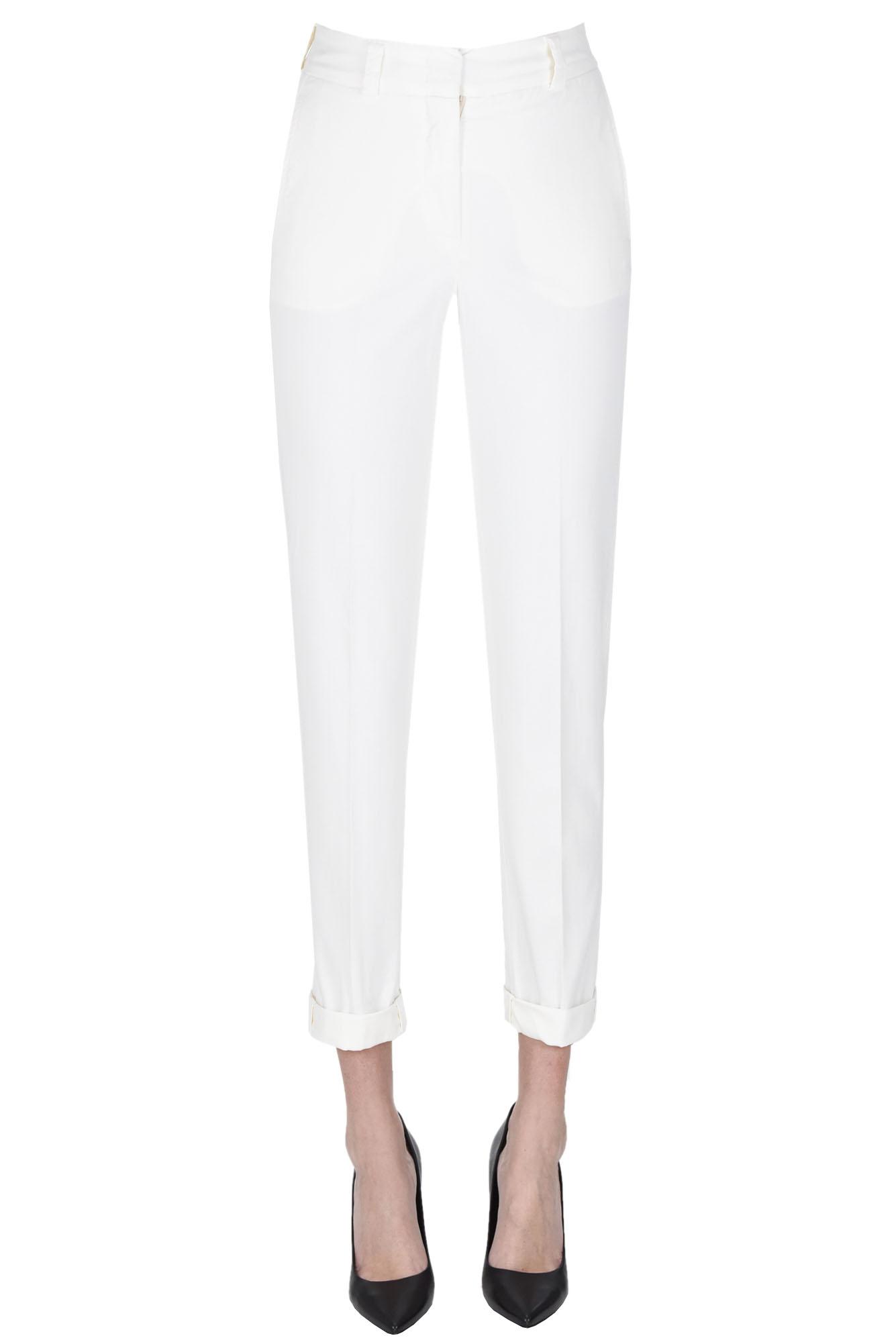 Cotton chino trousers