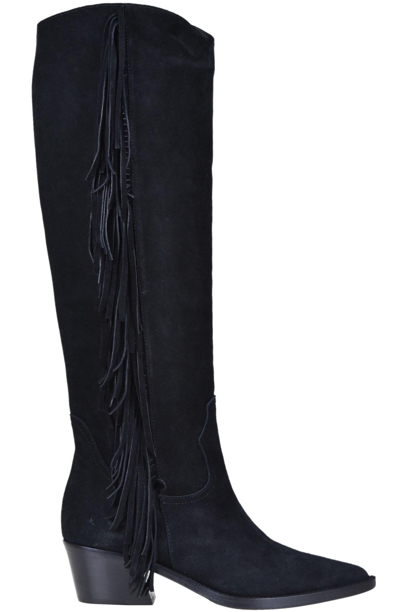 Fringed texan boots