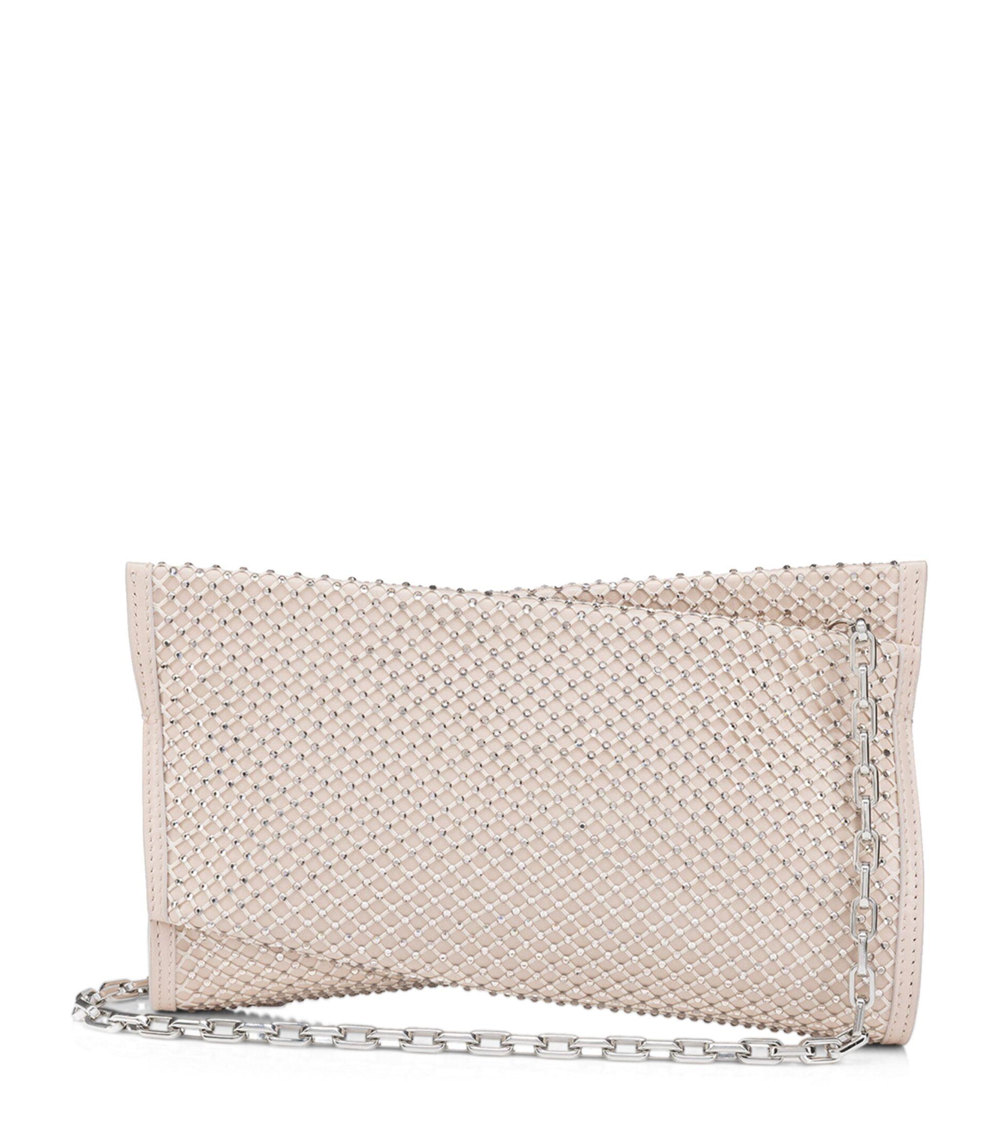 Loubitwist Small Strass Clutch Bag