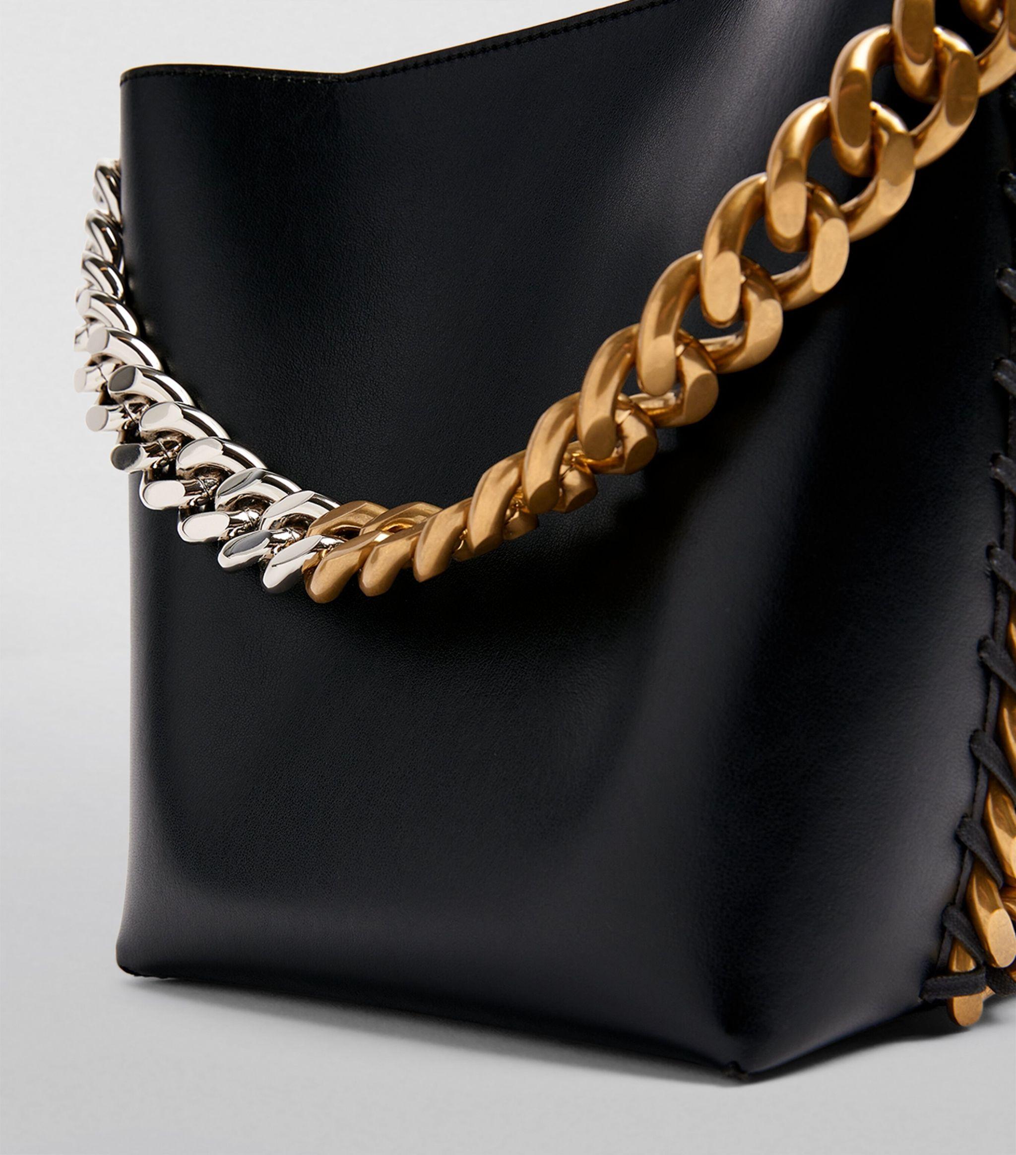 Small Chain Bucket Bag