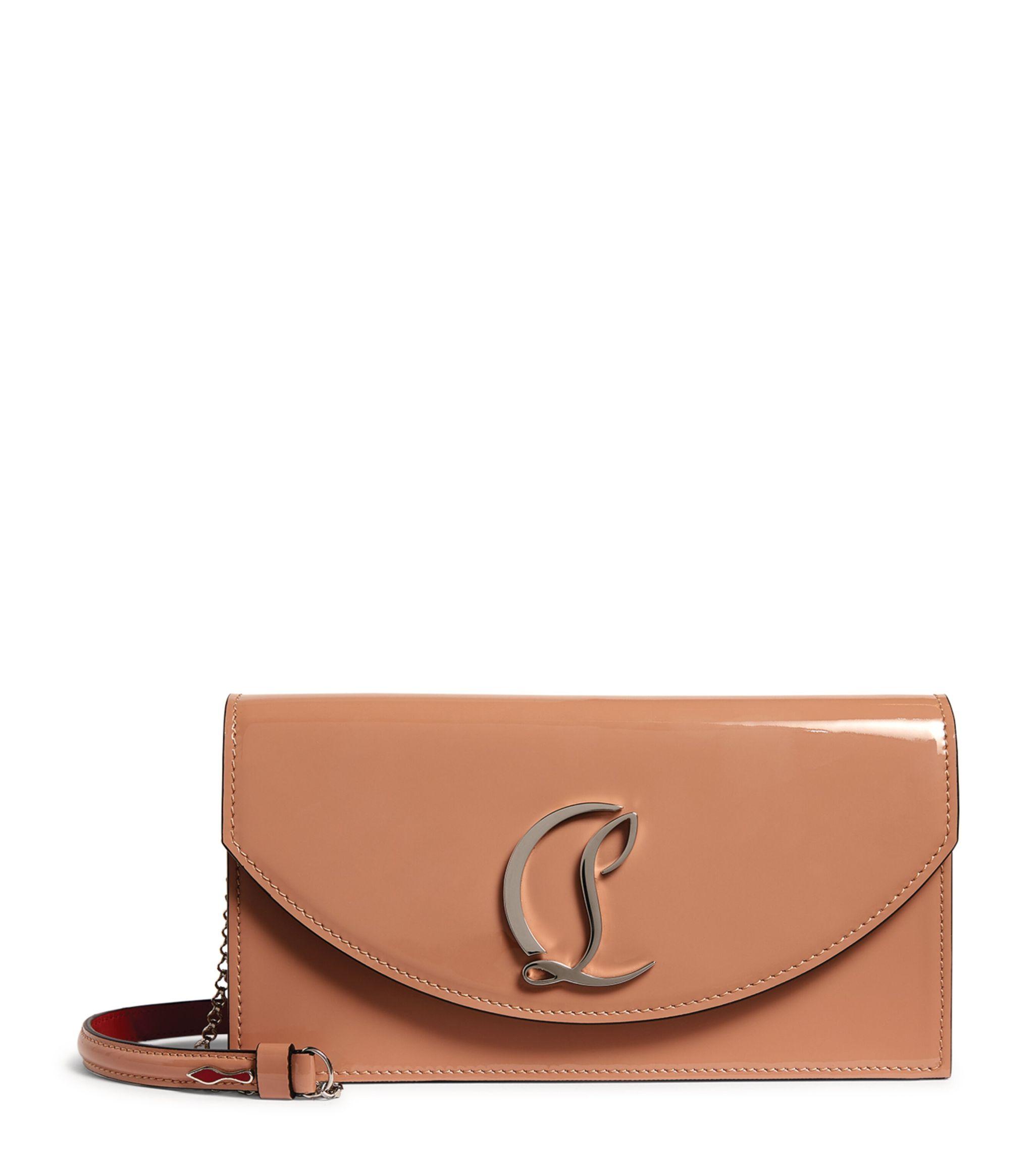 Loubi54 Patent Clutch Bag