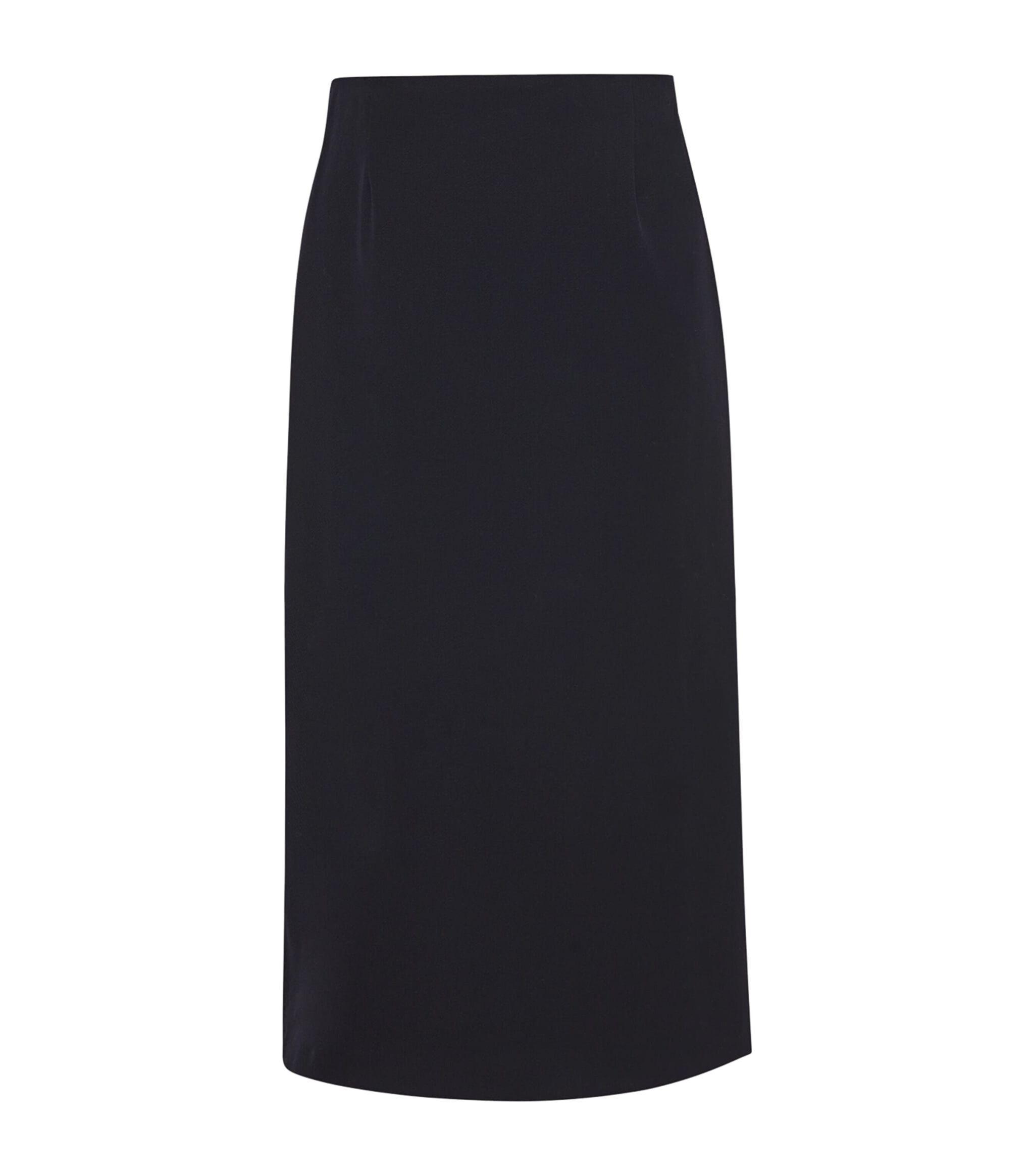 Kavi Virgin Wool Wrap Skirt