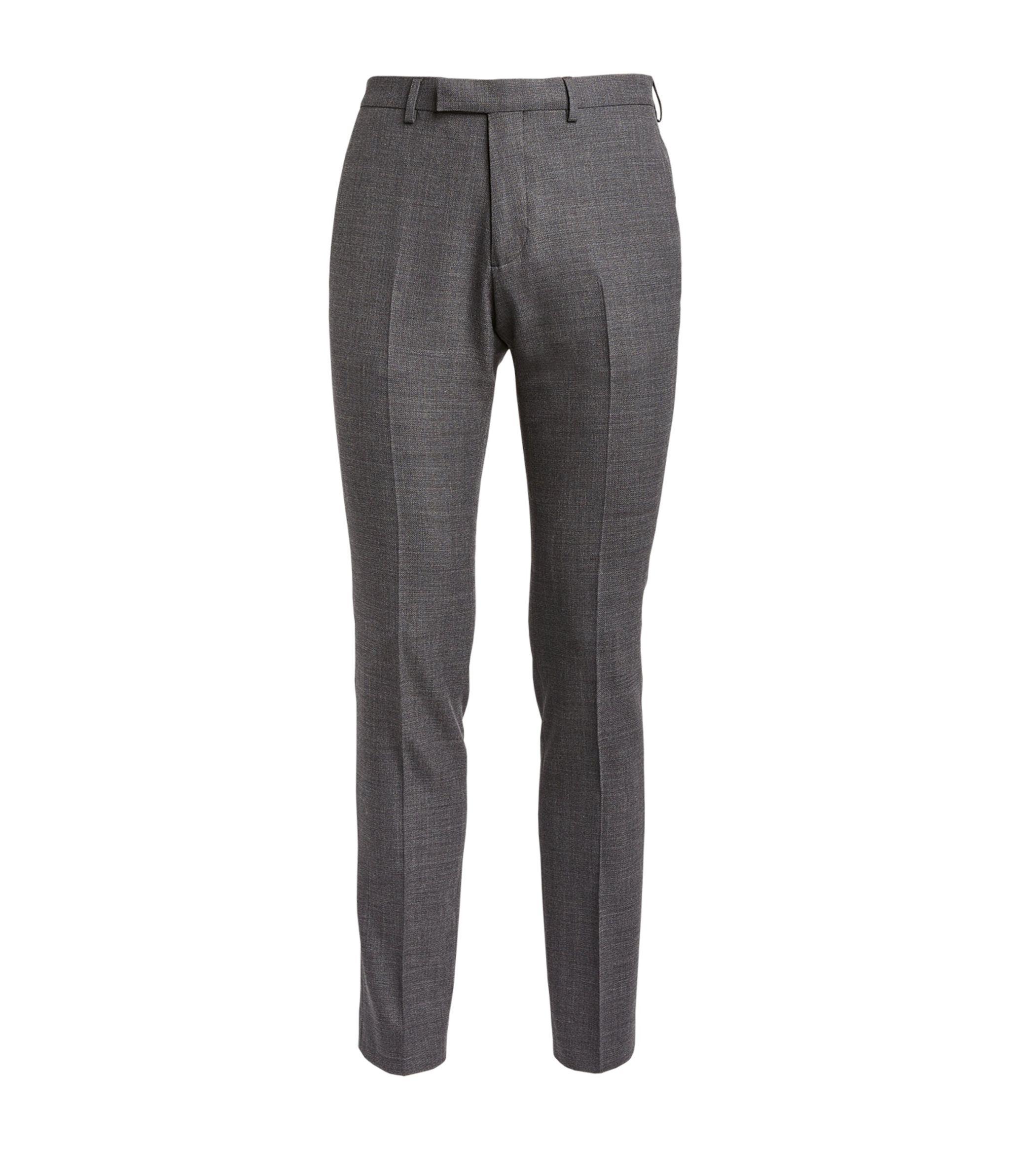 Wool-Rich Tailored Trousers