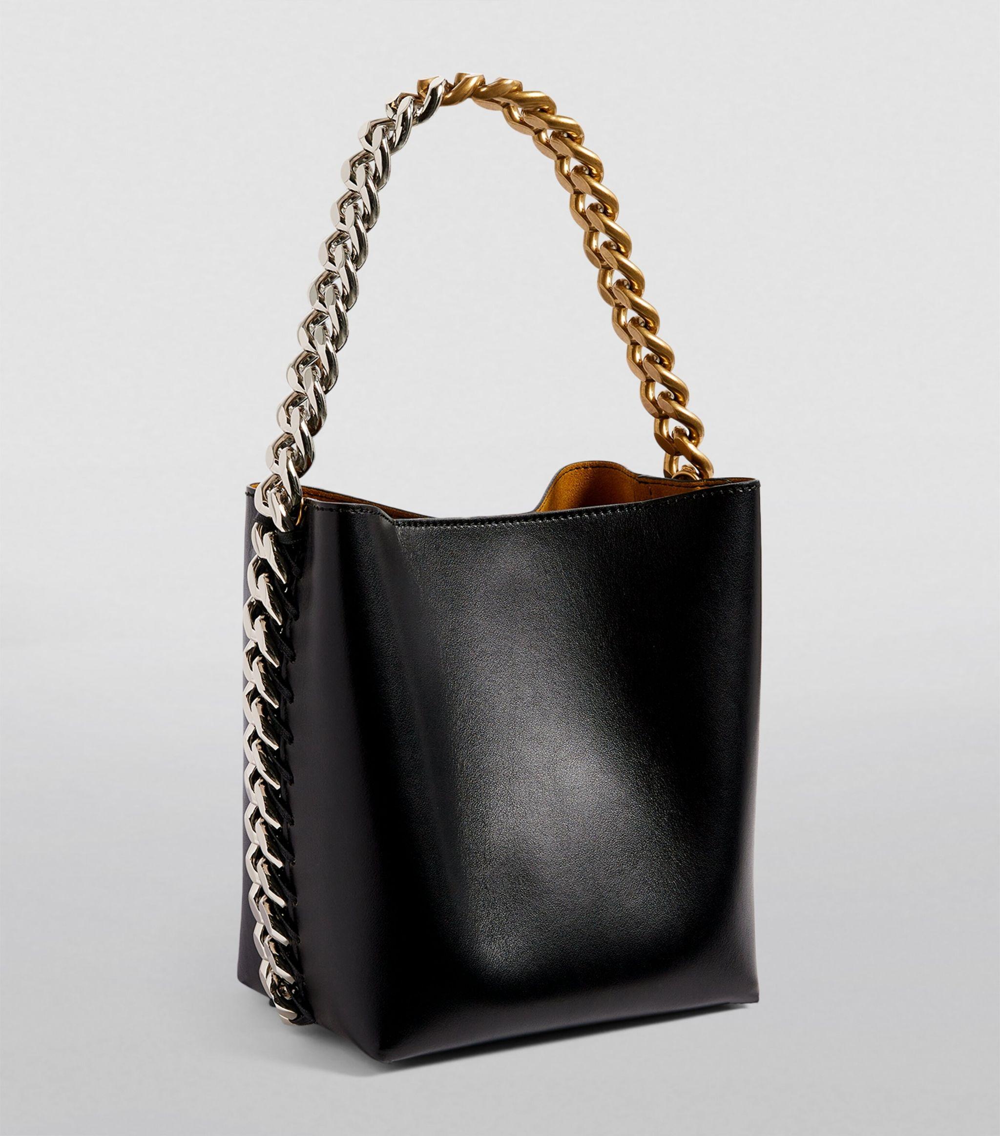 Small Chain Bucket Bag