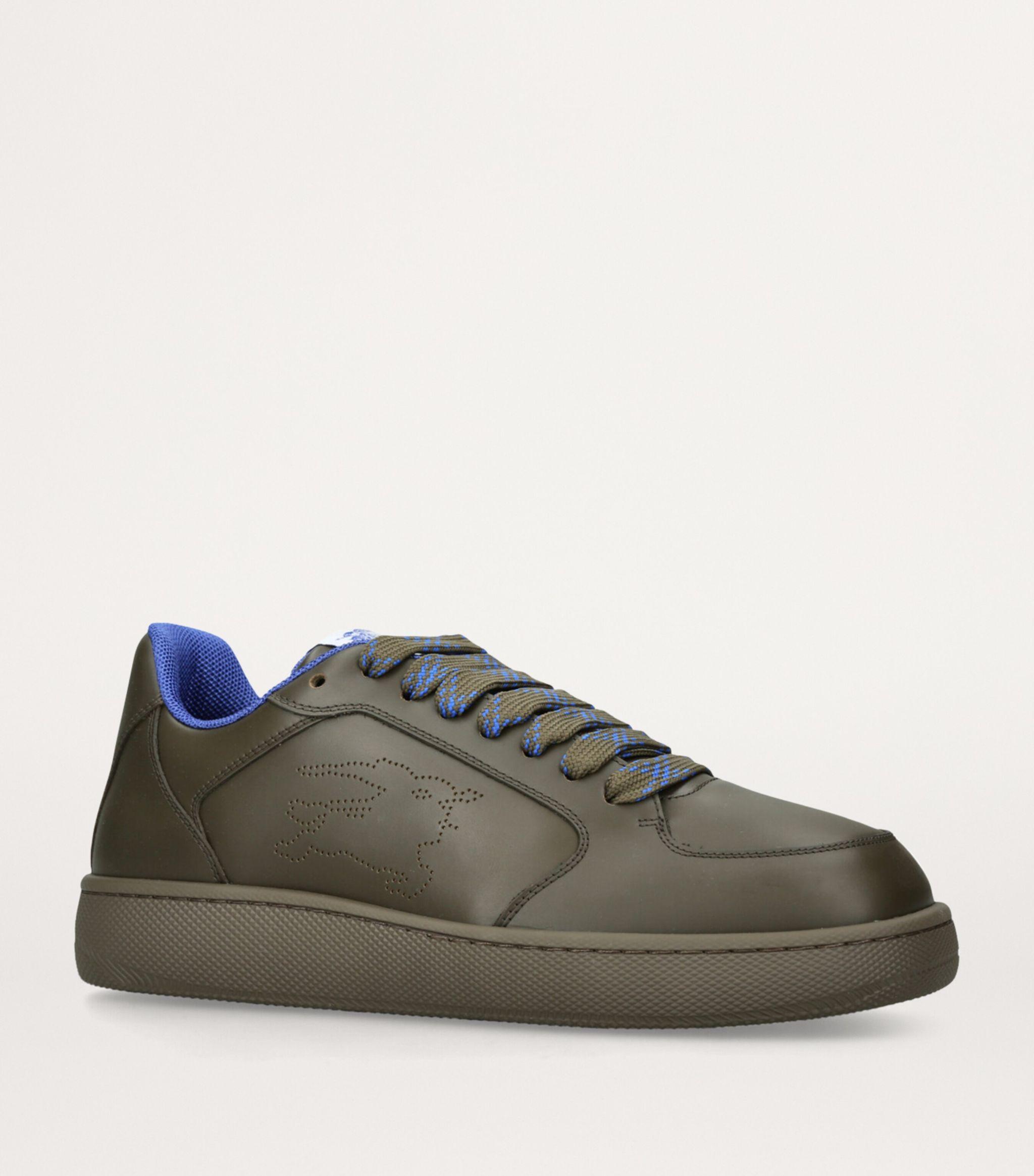 Leather Cargo Sneakers