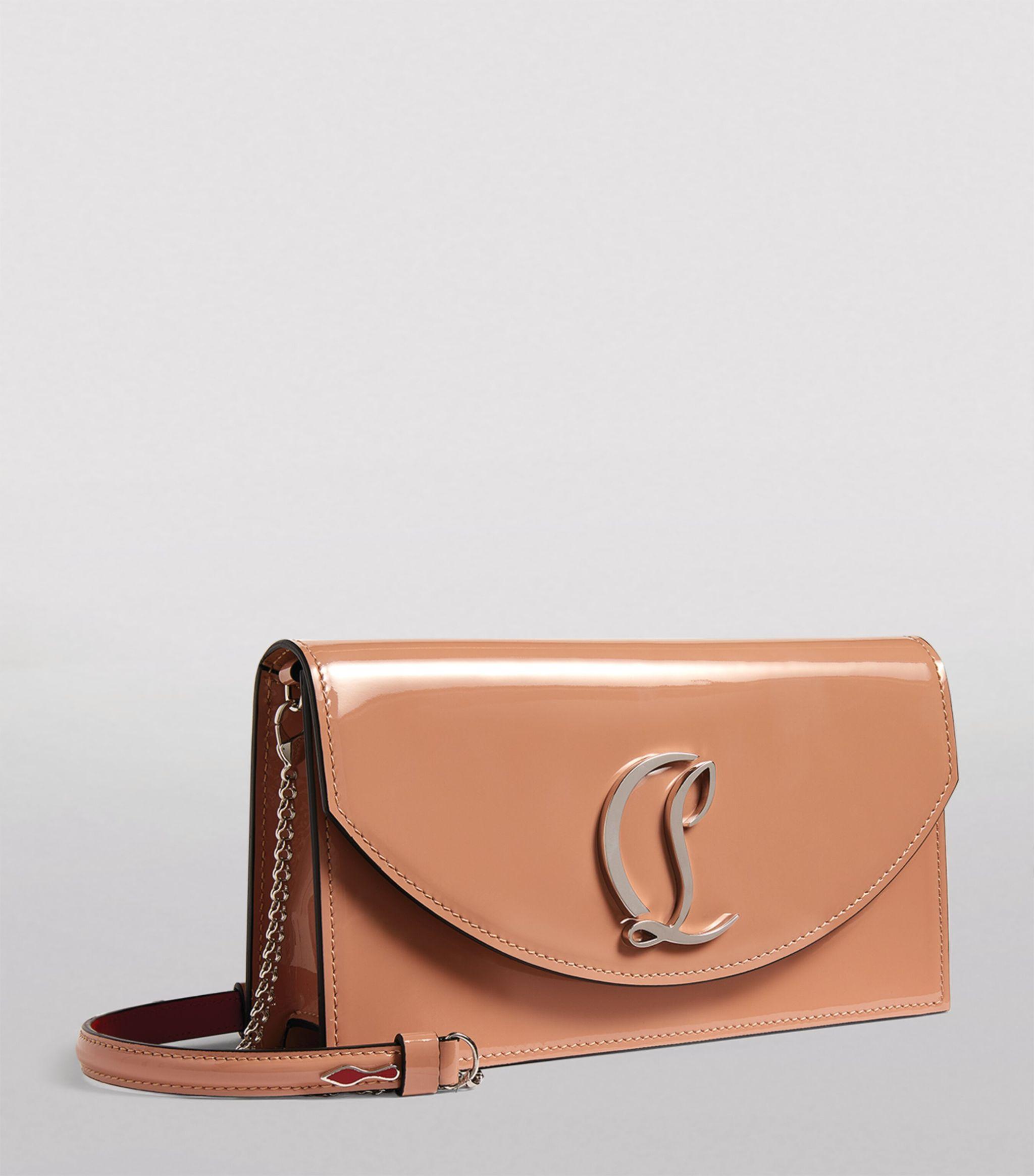 Loubi54 Patent Clutch Bag