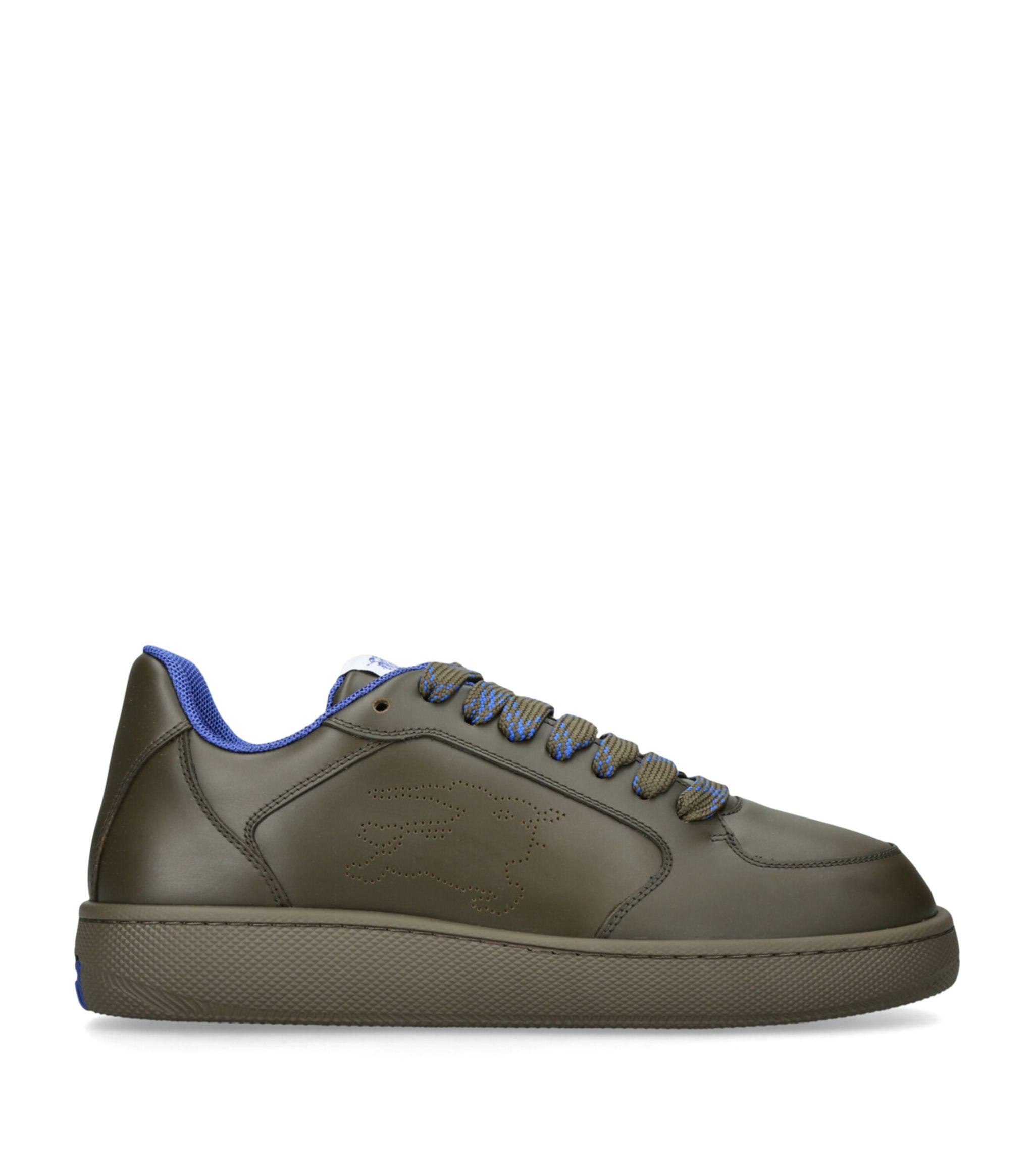 Leather Cargo Sneakers