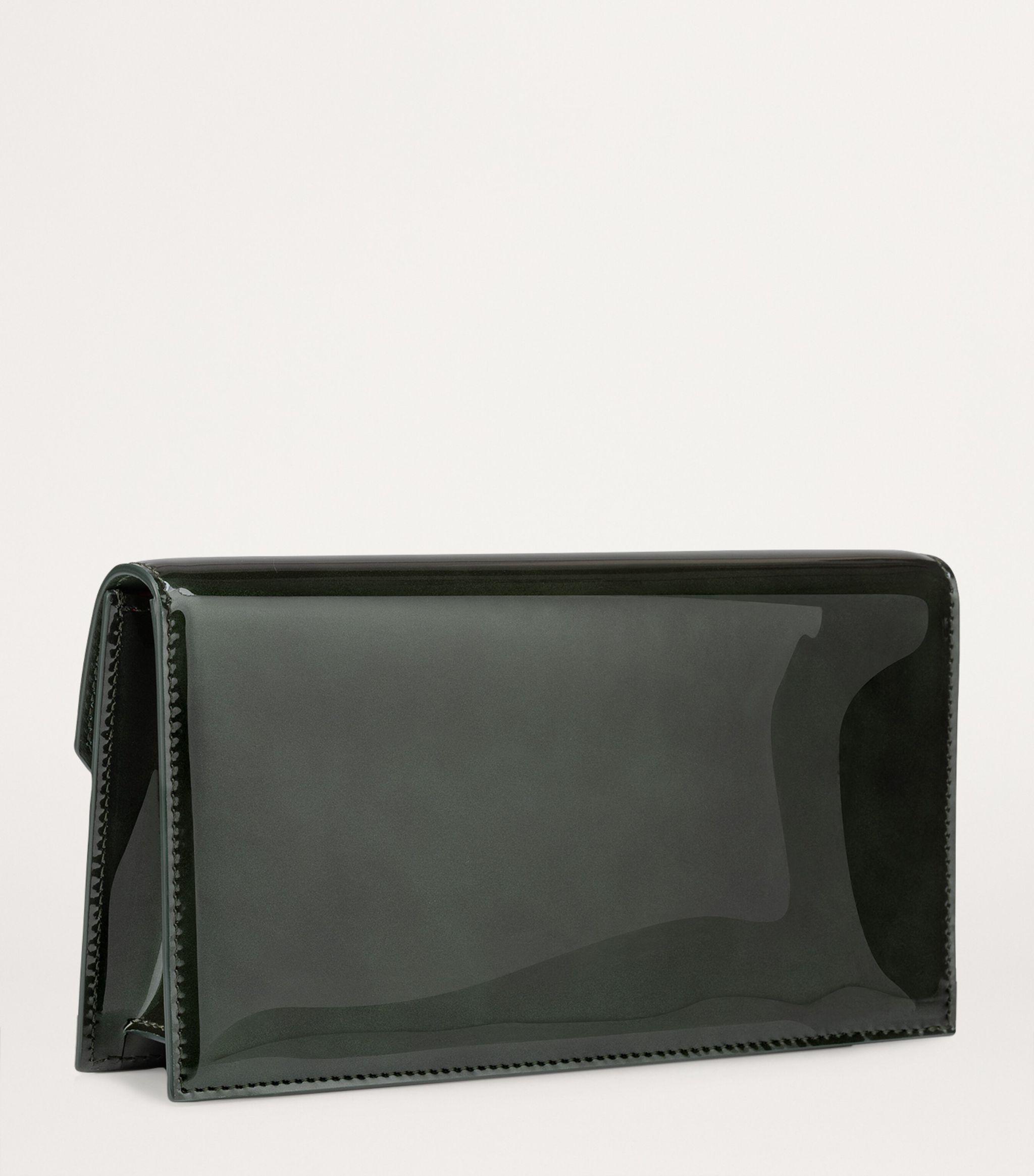 Loubi54 Patent Leather Clutch Bag