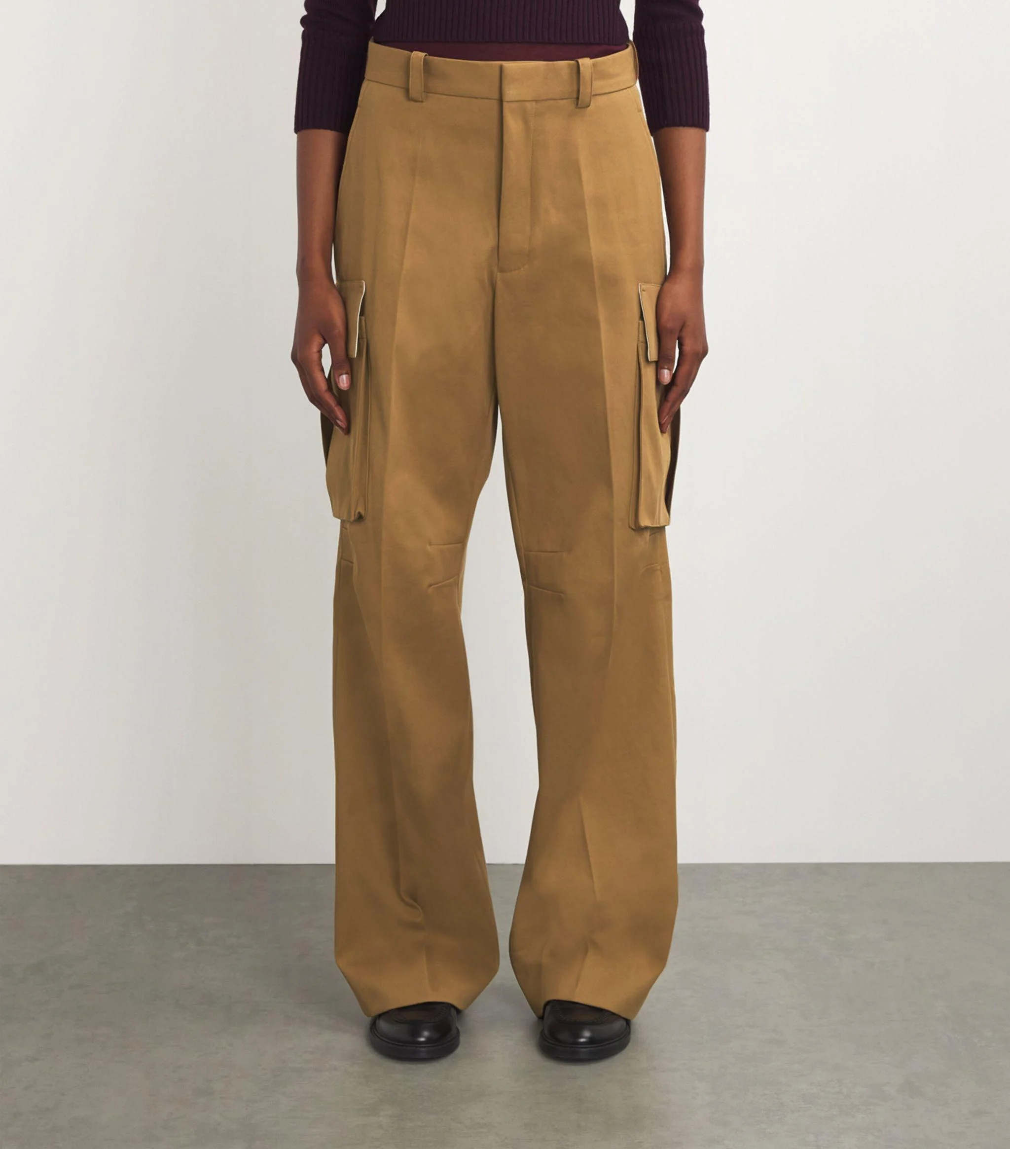 Cotton Cargo Trousers 