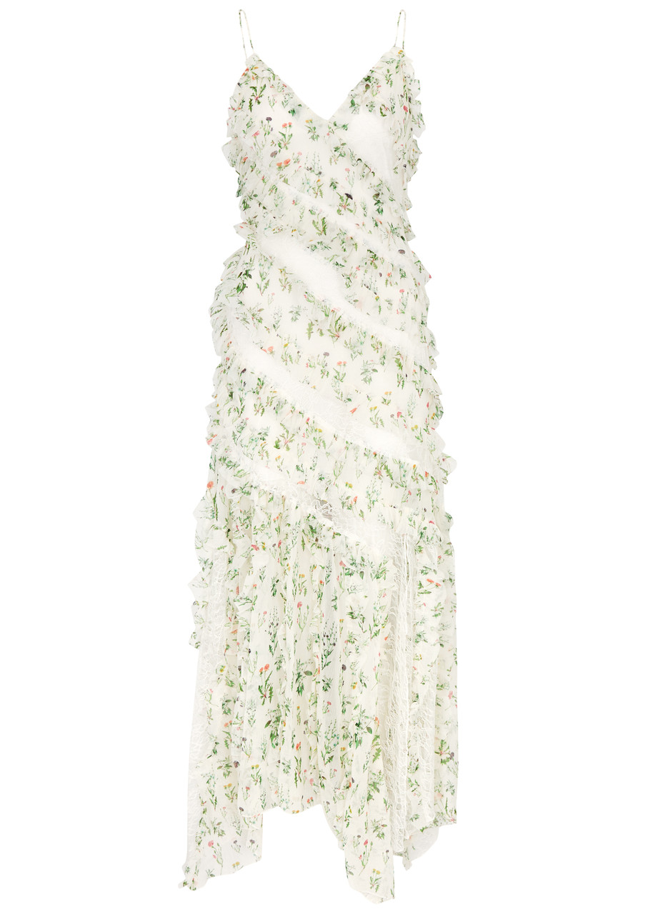 Sondra floral-print chiffon maxi dress