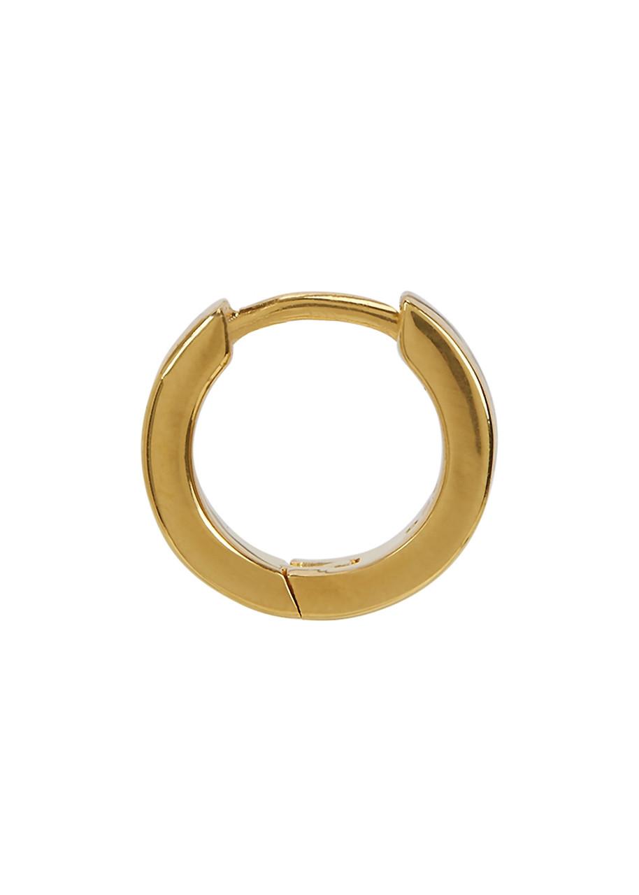 Chubby Huggies 18kt gold vermeil hoop earrings