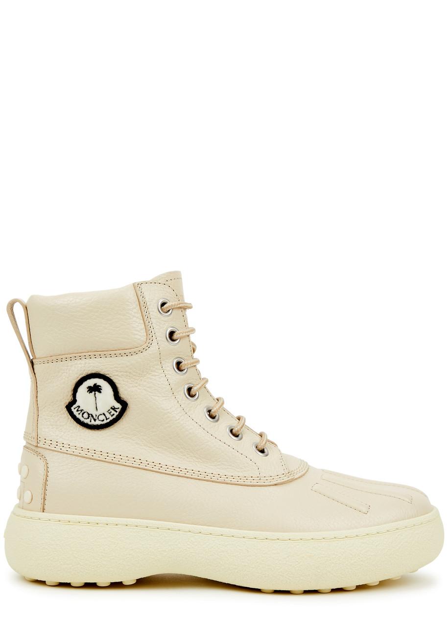 8 Moncler Palm Angels X Tod's leather ankle boots