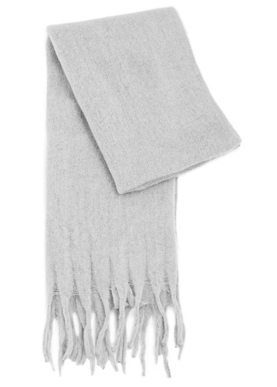 Zinaco brushed-knit scarf