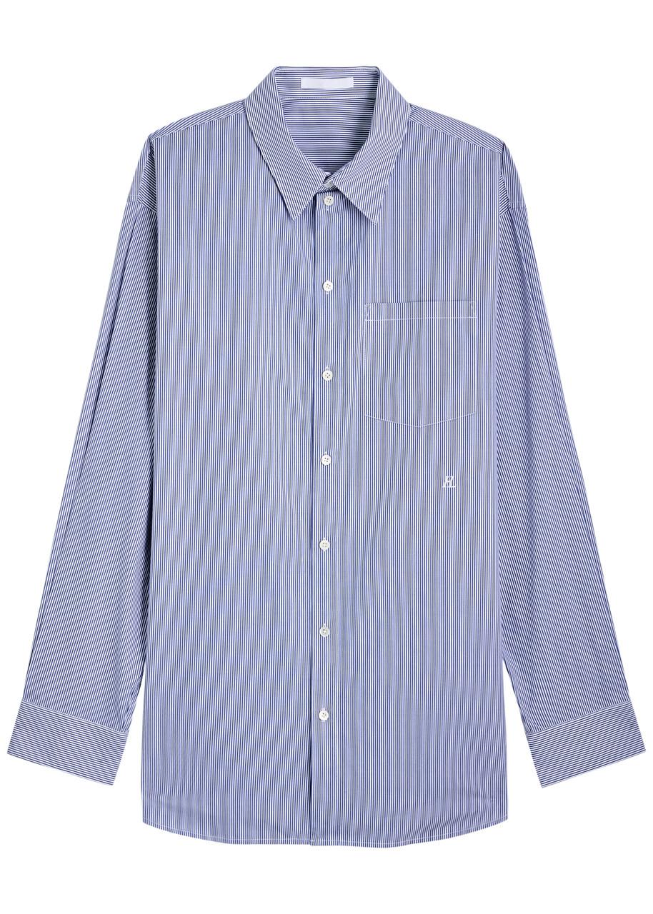 Striped cotton-poplin shirt 