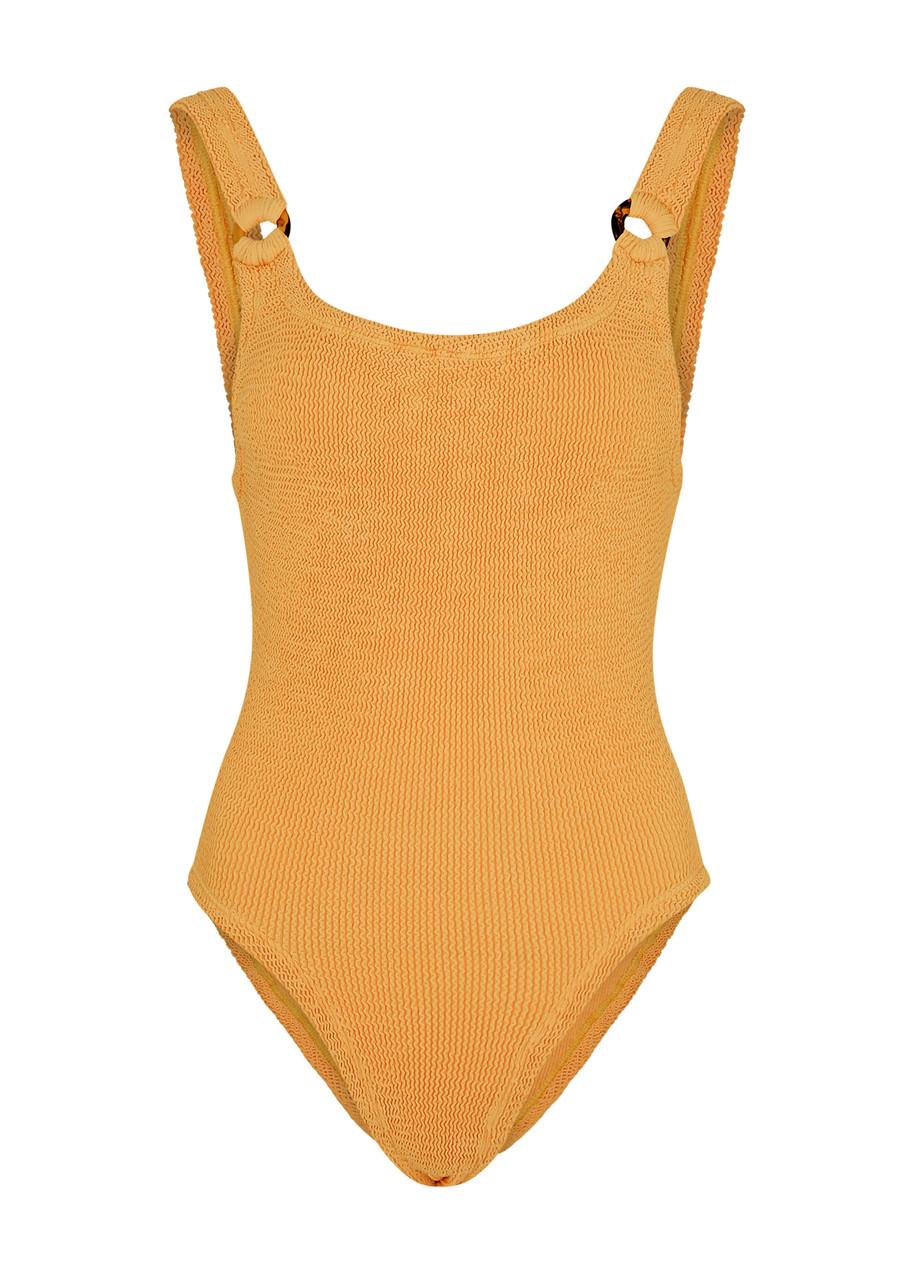 Domino seersucker swimsuit