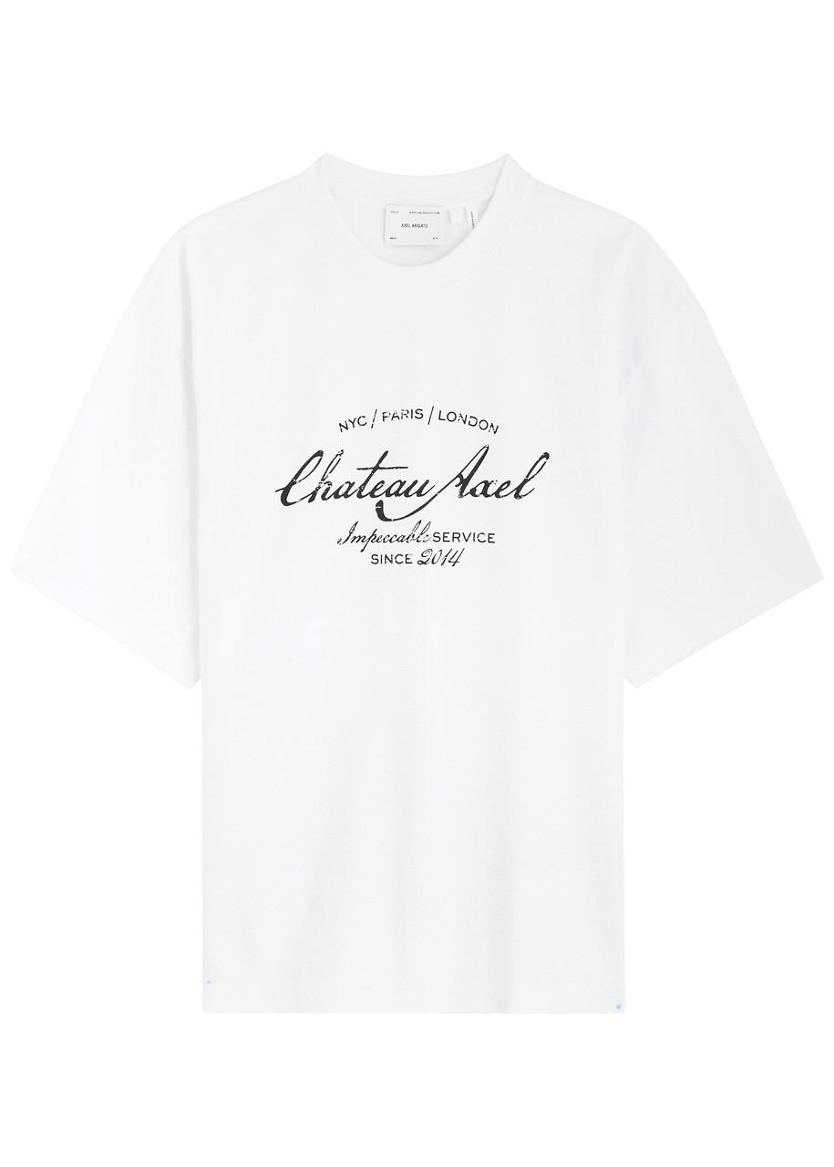 Château Axel logo cotton T-shirt