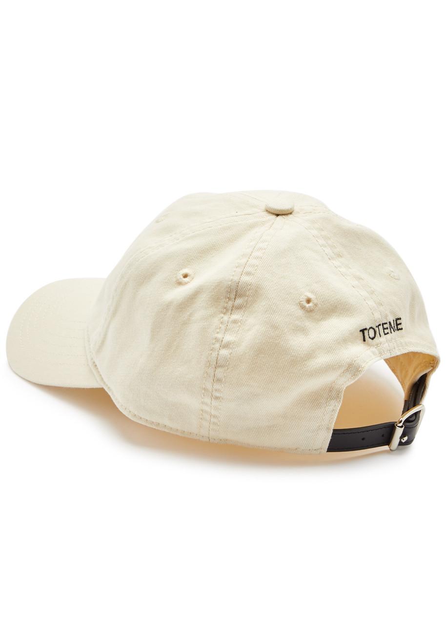 Logo-embroidered cotton cap 