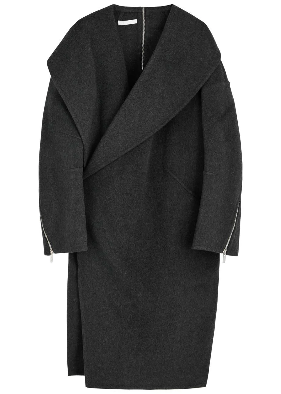 Apex Cocoon wool coat