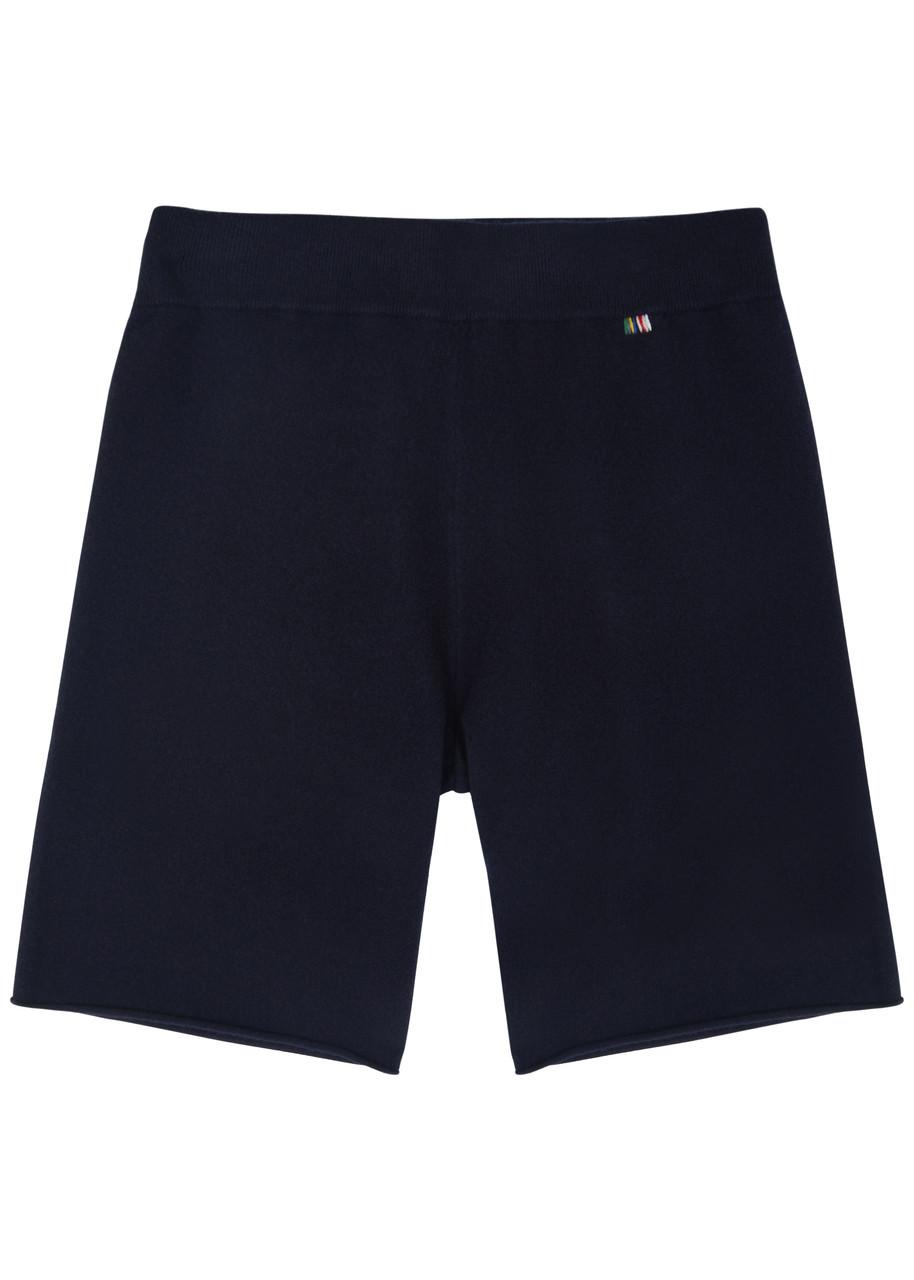 N°240 running cashmere-blend shorts