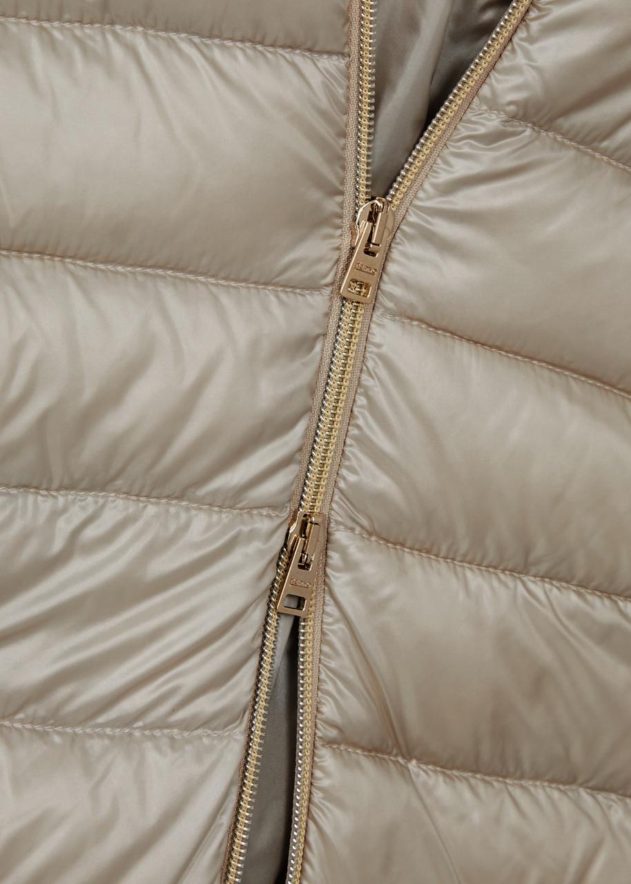 Serena quilted hooded shell gilet 