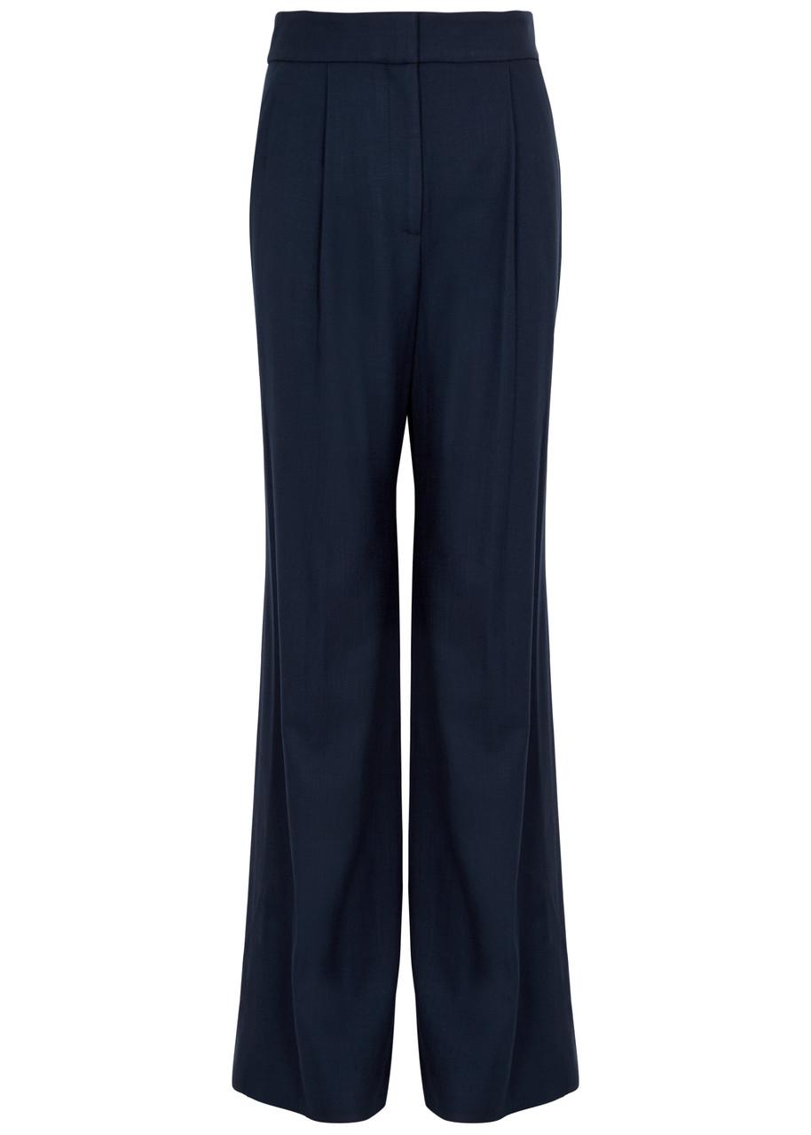 Robinne straight-leg woven trousers