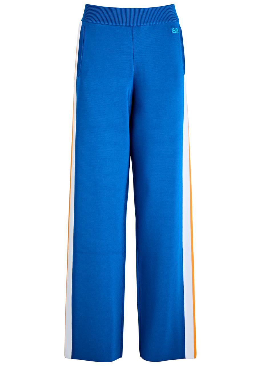 Tide knitted track pants