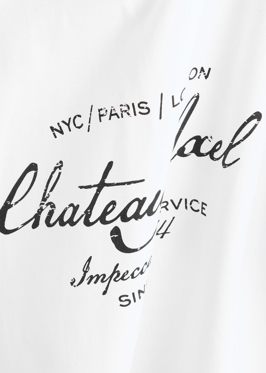 Château Axel logo cotton T-shirt