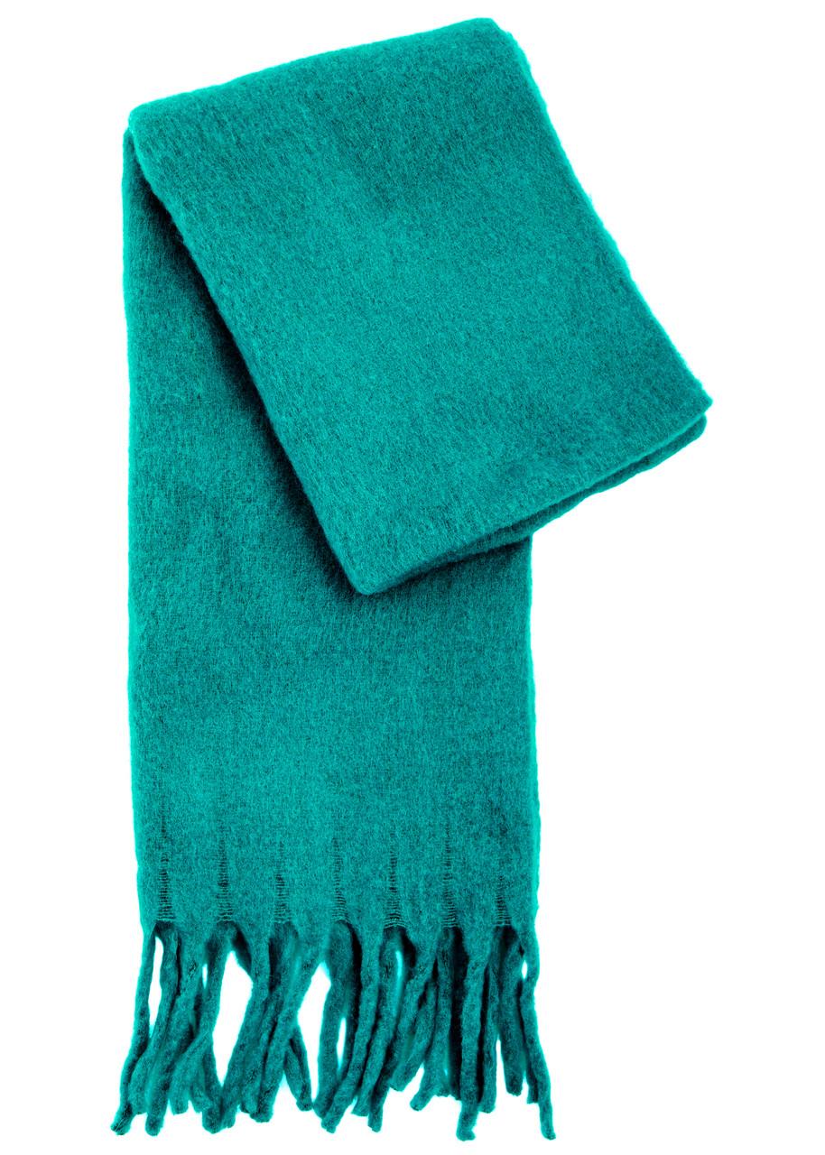 Zinaco brushed-knit scarf