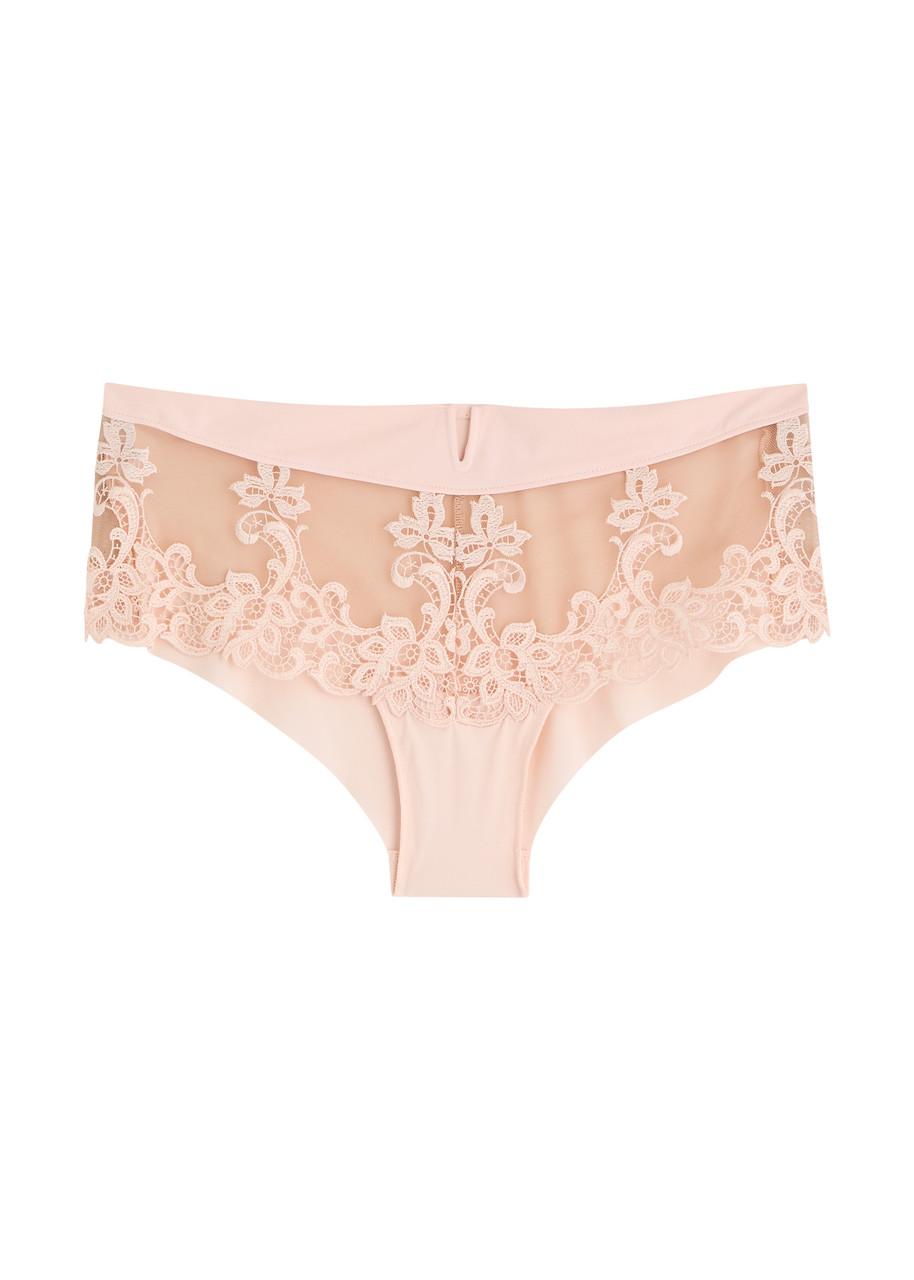 Saga guipure lace briefs