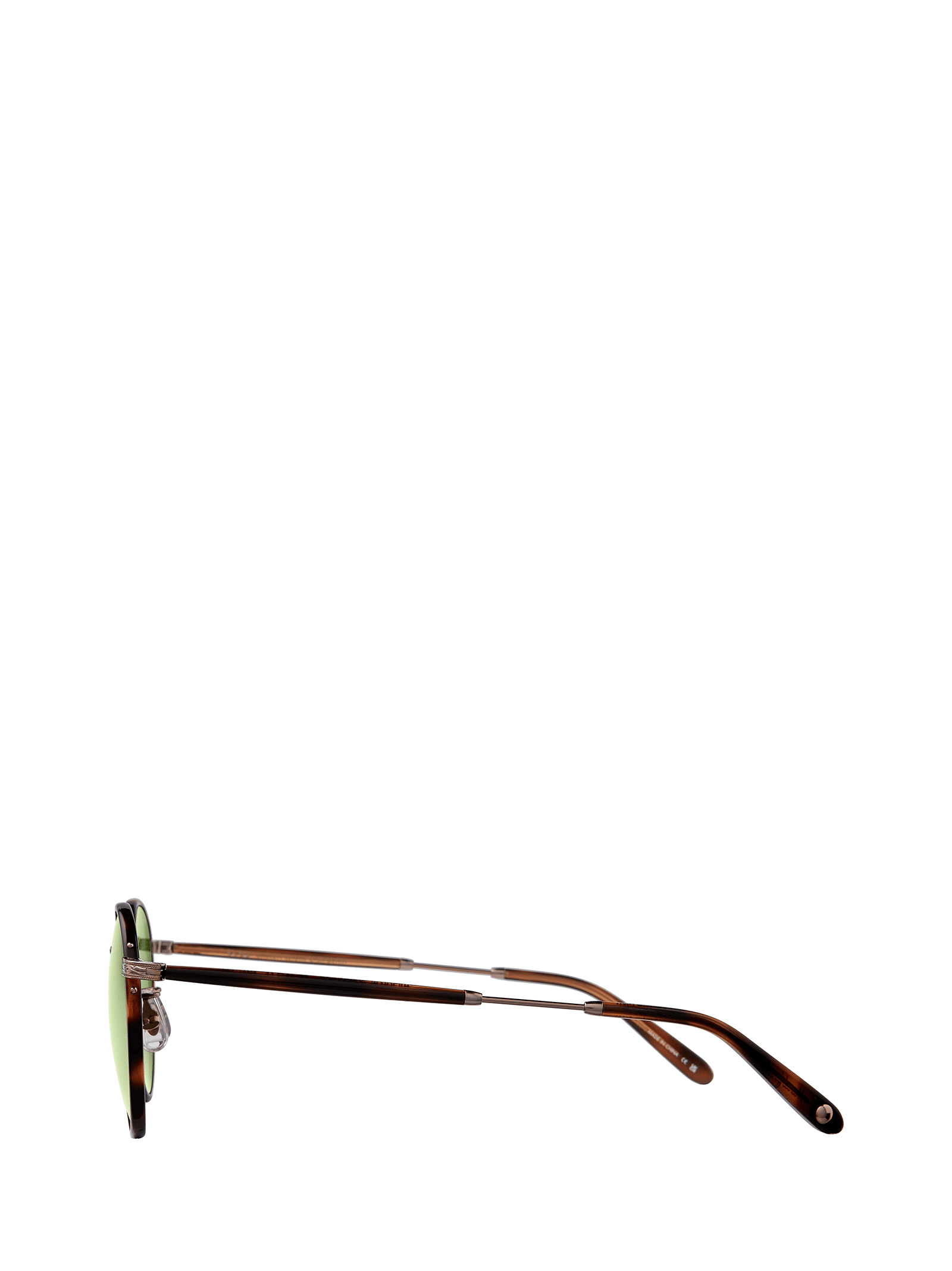 Wilson Sun Spotted Brown Shell-copper/semi-flat Pure Green Sunglasses