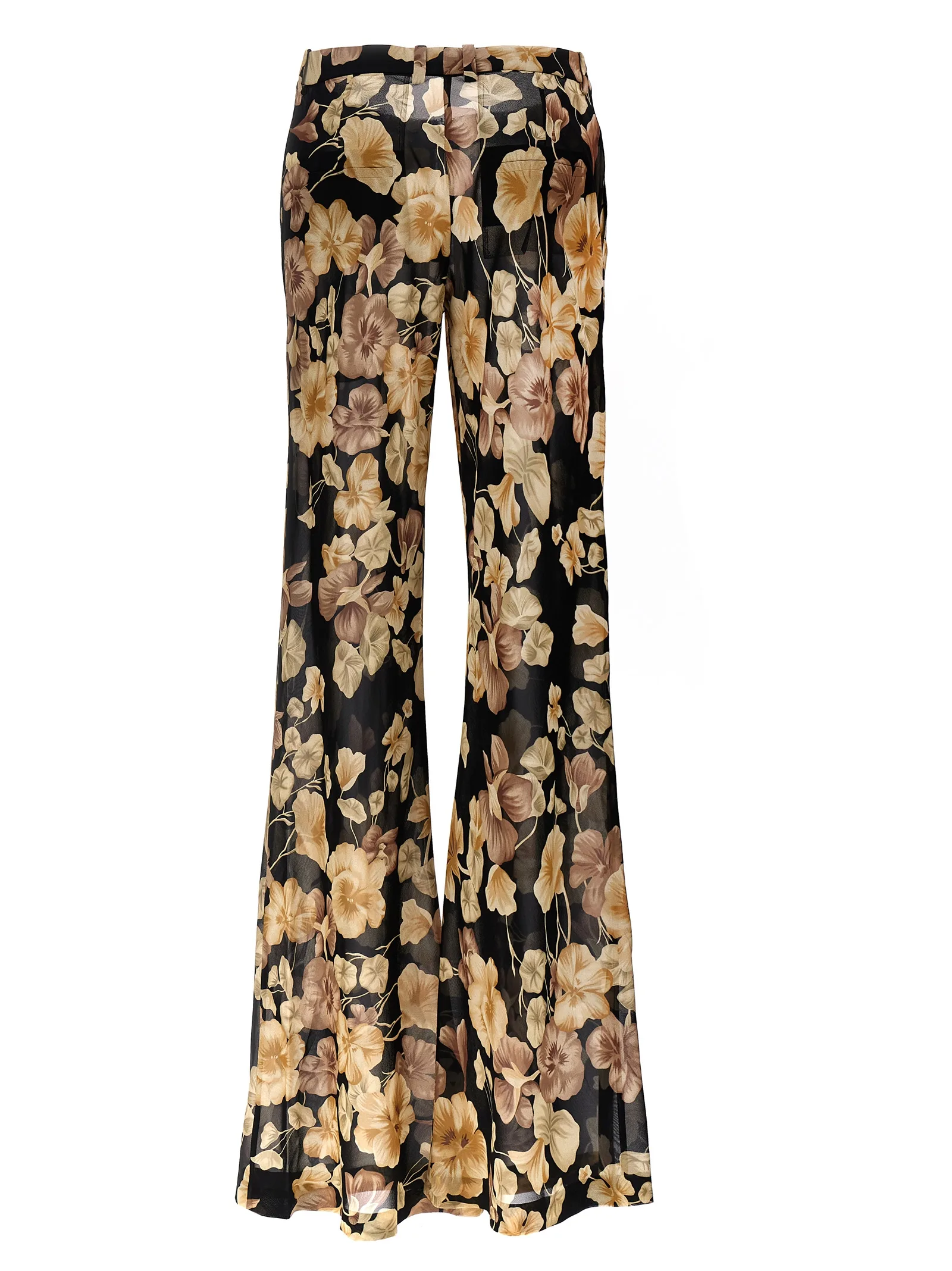 Floral Print Trousers