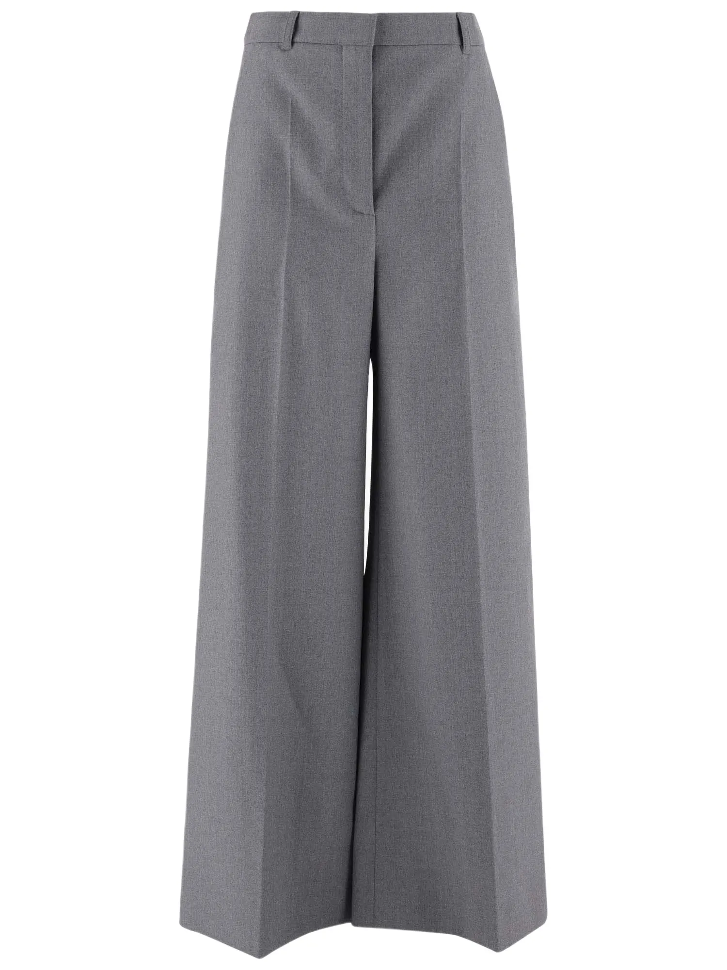 Wool Flared Pants