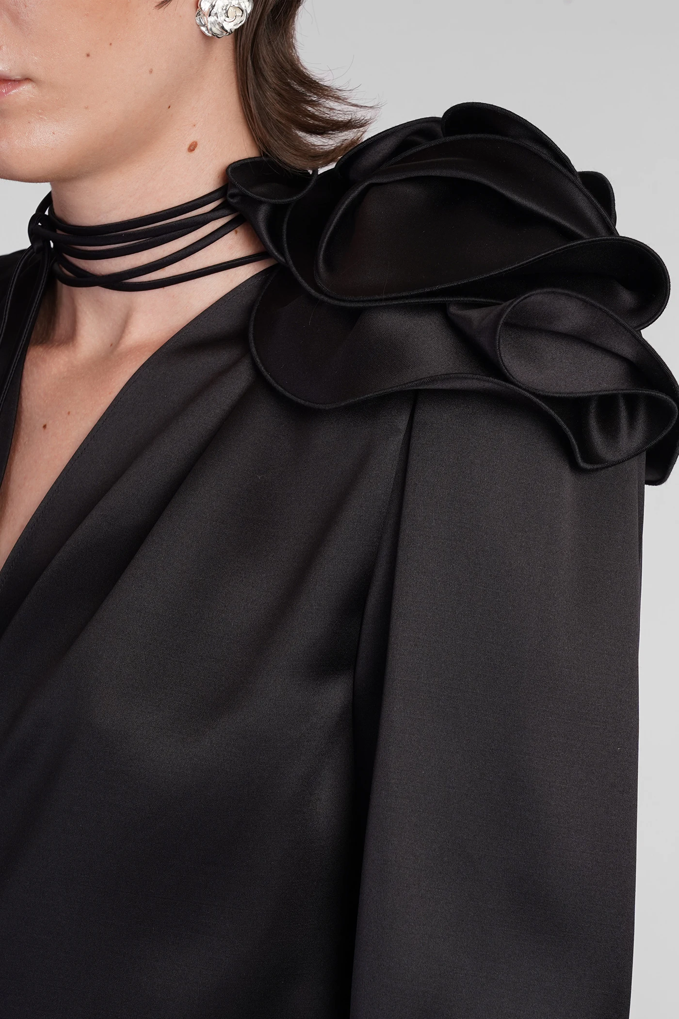 Blouse In Black Silk