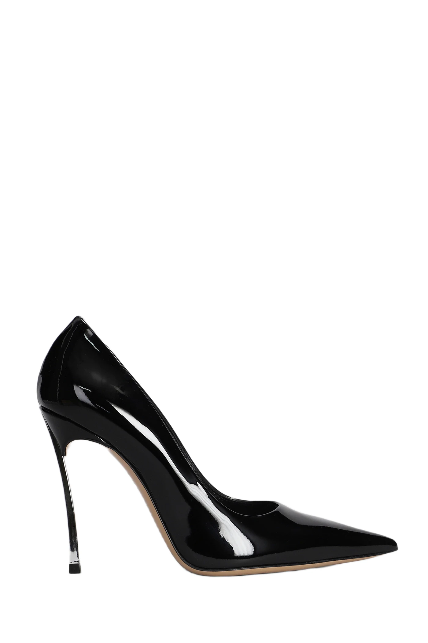 Superblade Pumps In Black Patent Leather