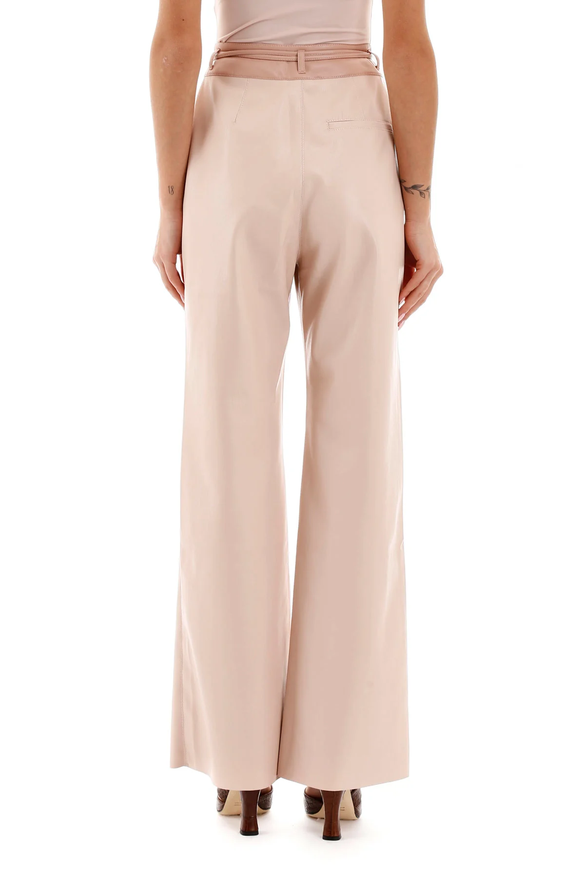 Nanushka Faux Leather Trousers