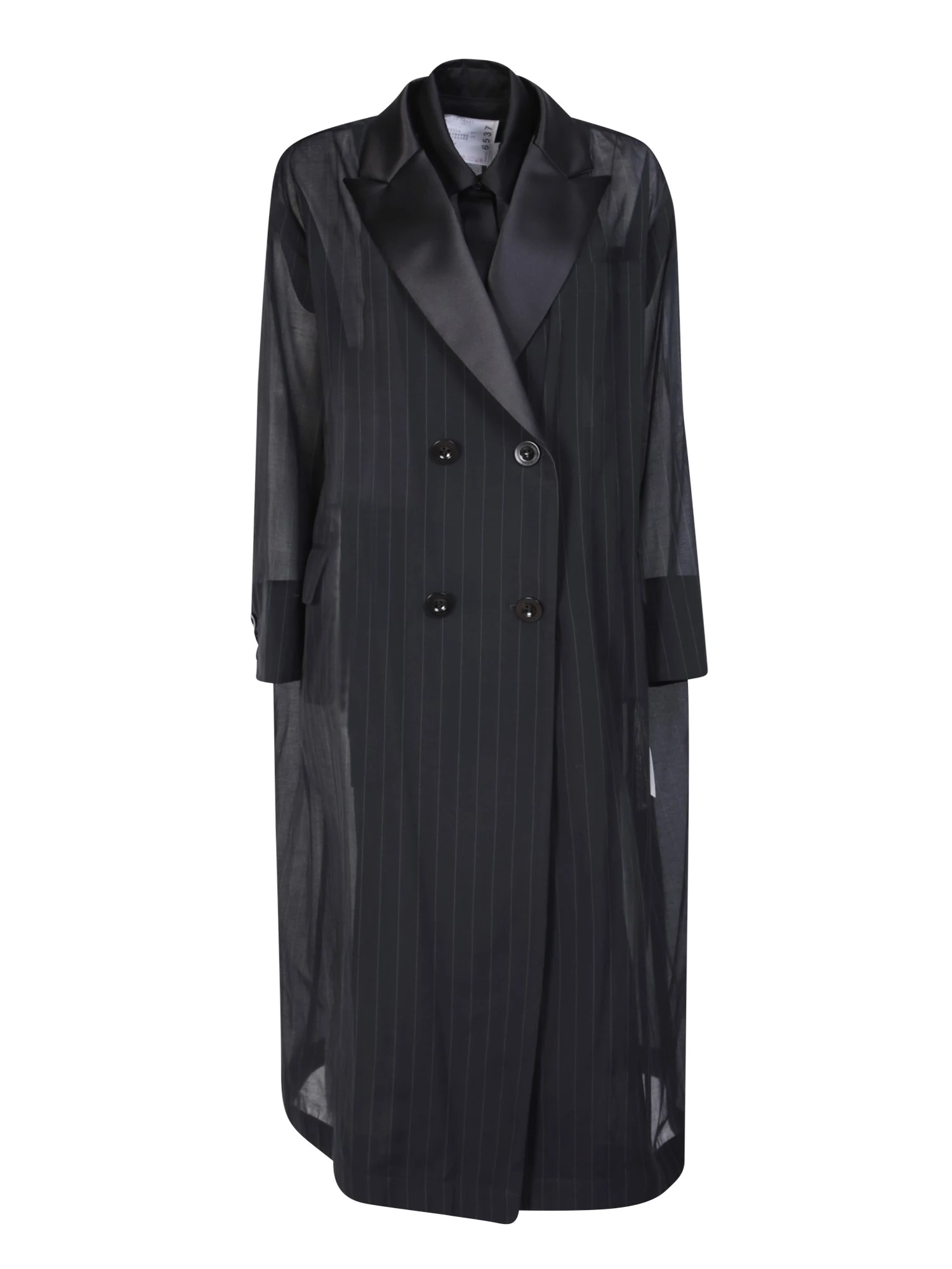 Chalk Stripe Coat